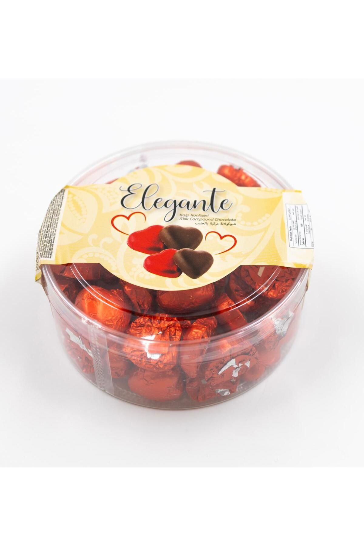 DİPPO Elegante Kalp Sütlü Kokolin 250gr (50ADET)