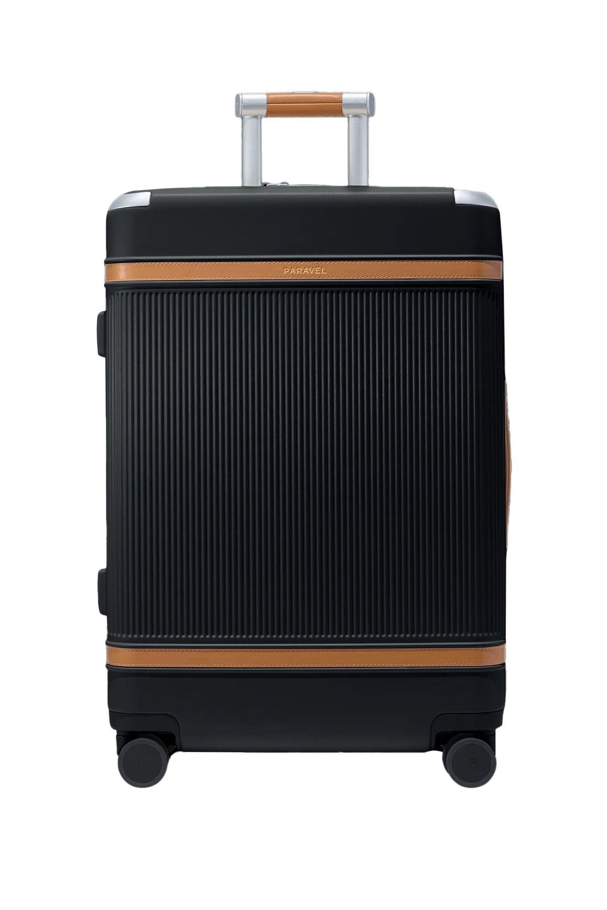 PARAVEL Aviator Grand Luggage Kumtaşı Siyahı, Büyük Bavul, Geri Dönüştürülmüş Malzeme