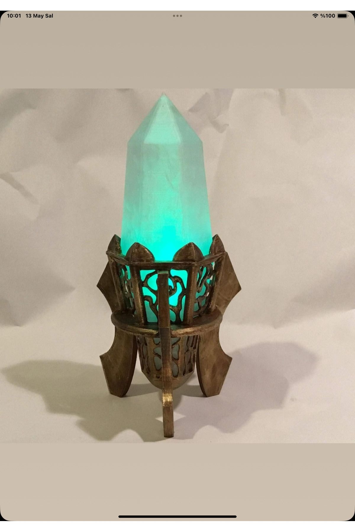 Alfame Tech lfame™ Kristal Gotik RGB LED’li Dekoratif Aksesuar