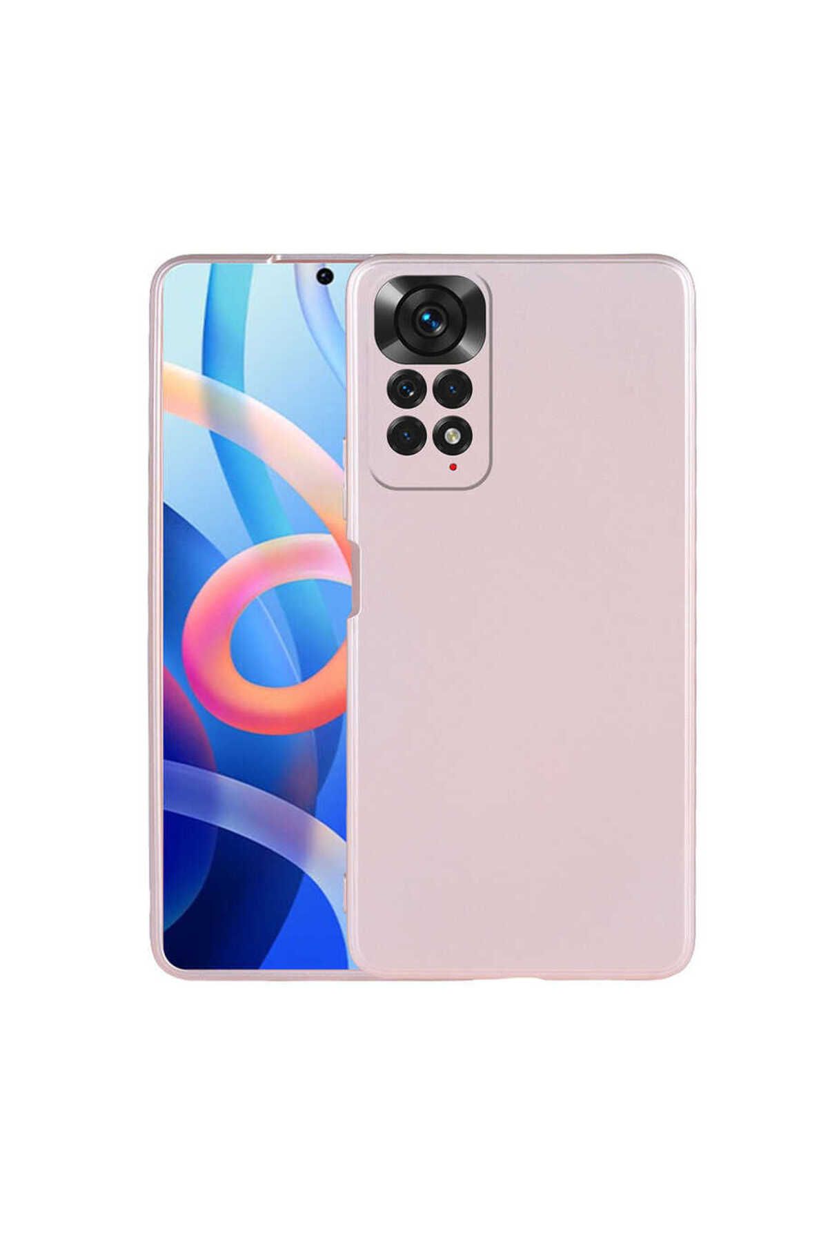 System Com Redmi Note 12 Pro 4G Kılıf SYS Premier Silikon Kapak - Rose Gold