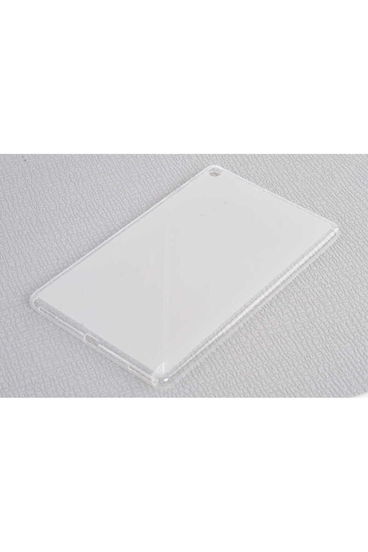 UMEYIR Galaxy Tab A 10.1 (2019) T510 Kılıf Uyumlu SYS Tablet Süper Silikon Kapak-Beyaz