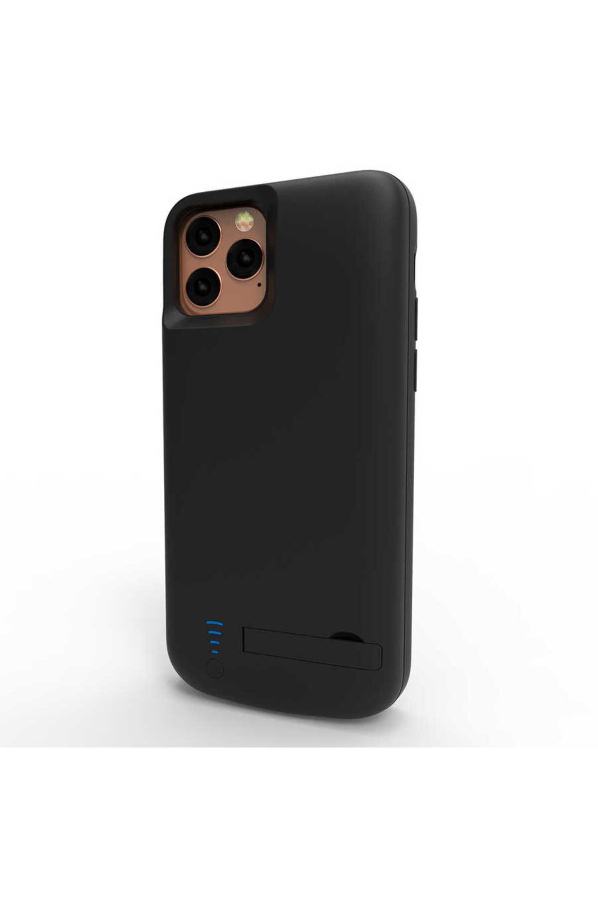 System Com iPhone 12 Pro SYS Şarjlı Kılıf-Siyah