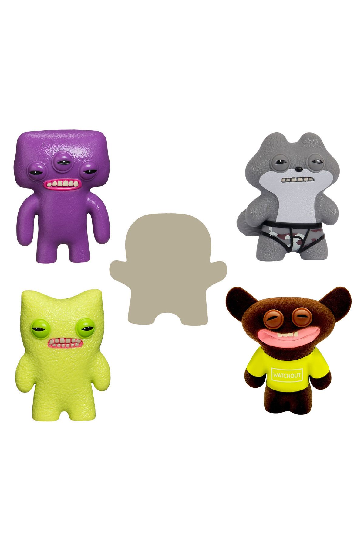 NECO TOYS Fuggler Koleksiyon 5'li Figür Model 2
