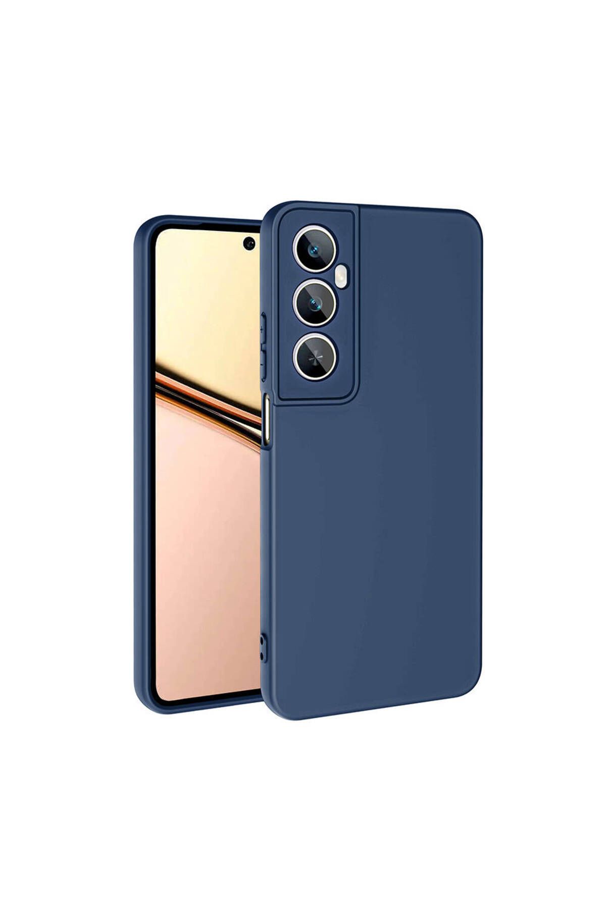 System Com Realme C65 4G Kılıf SYS Mara Lansman Kapak-Lacivert