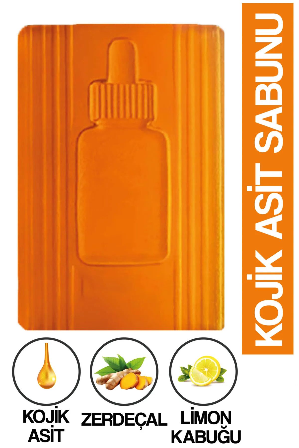 Buket Seval Kojiso Kojic Asit Sabunu, Zerdeçal Ve Kojik Asit Etkisi Ile Leke Karşıtı Kojik Asit Sabunu