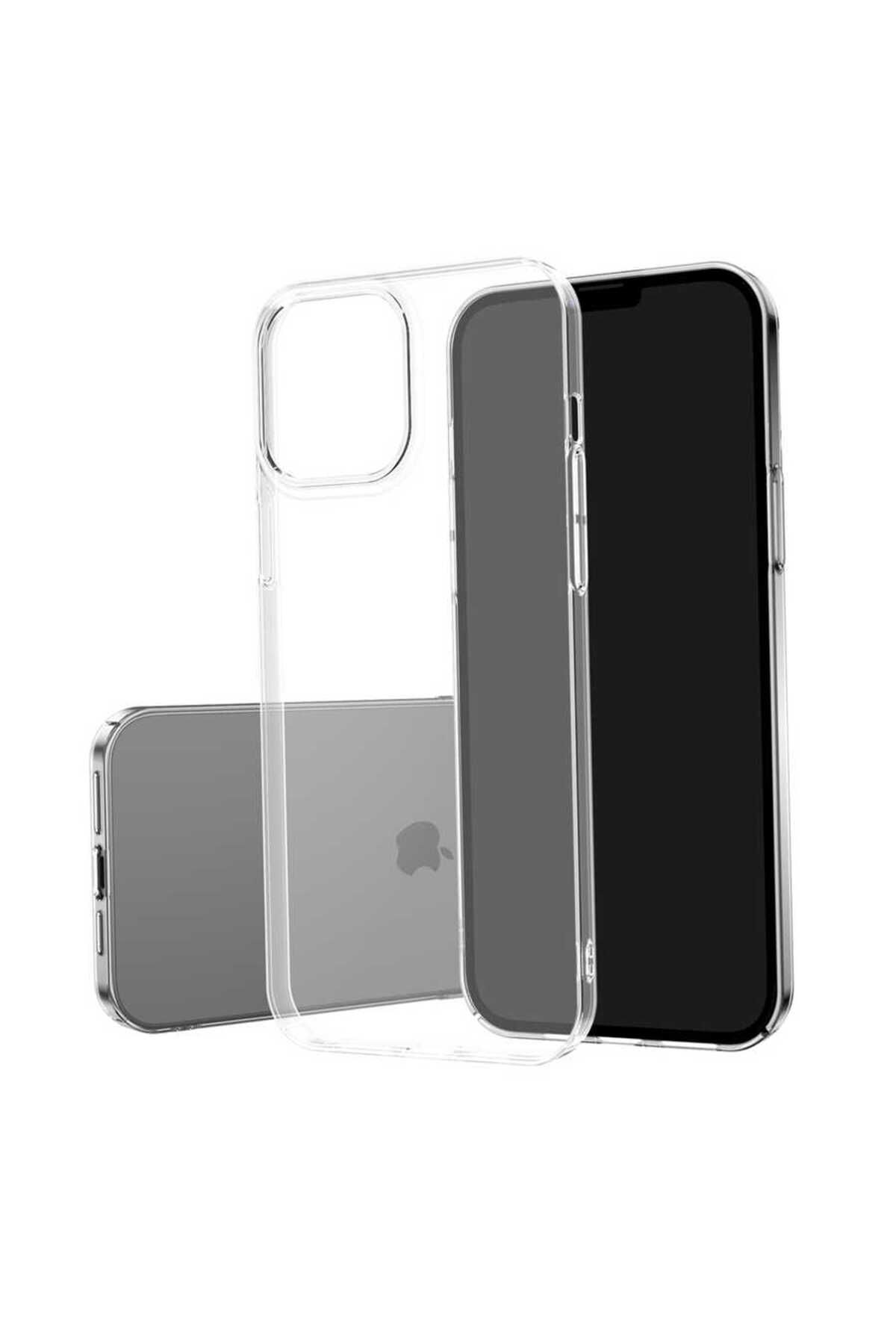 System Com iPhone 12 Pro Max Uyumlu SYS Vonn Kılıf-Renksiz