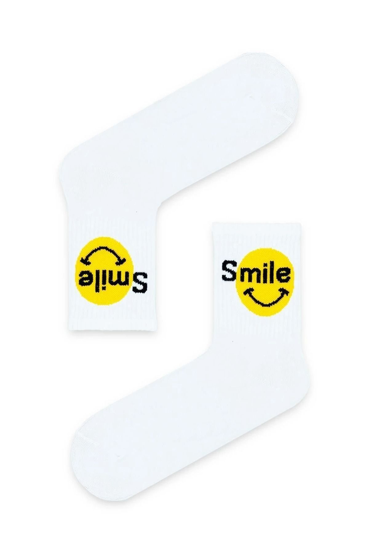 AKSU ÇORAP Smile Tasarım Tenis Spor Çorap