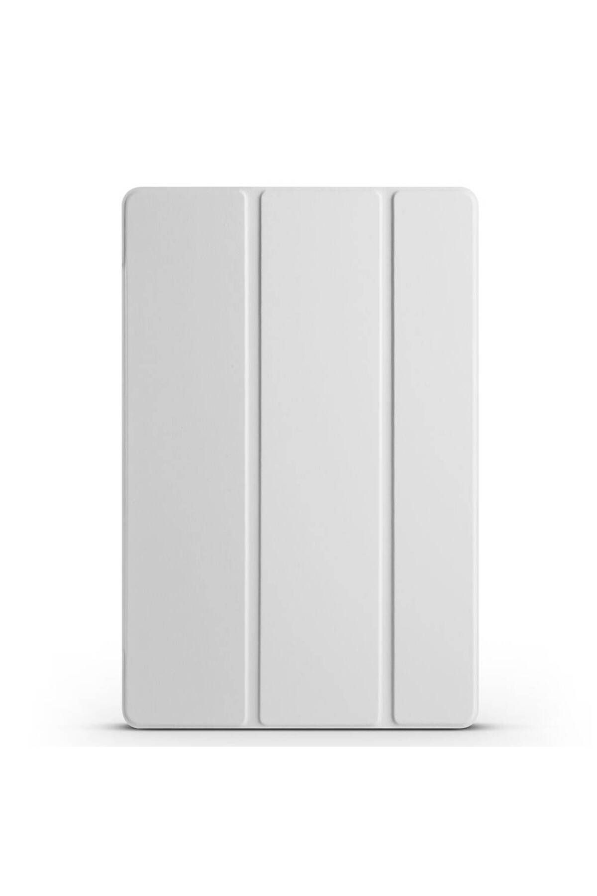 UMEYIR Galaxy Tab A9 Uyumlu SYS Smart Cover Standlı 1-1 Kılıf-Gri