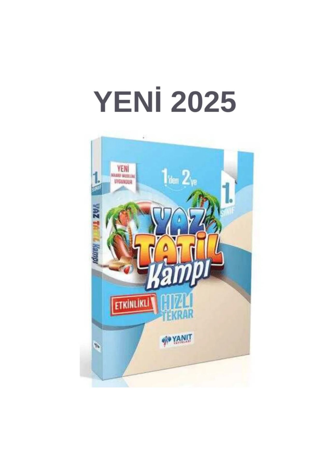 paraf yayınları Yanıt Yayınları 1. Sınıf Yaz Tatil Kamp Kitabı 2025 YENİ MÜFREDAT 160 SYF.