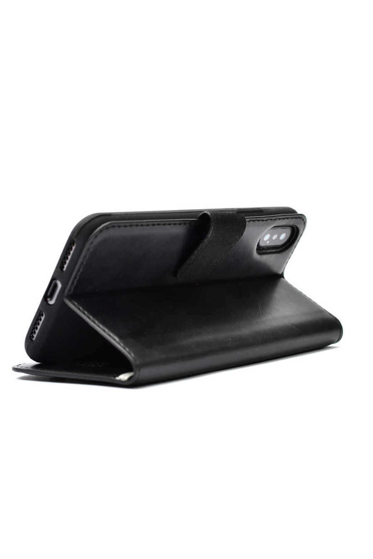 System Com-حافظة لهاتف Tecno Spark 20C SYS Kar Deluxe Flip Cover - أسود 5