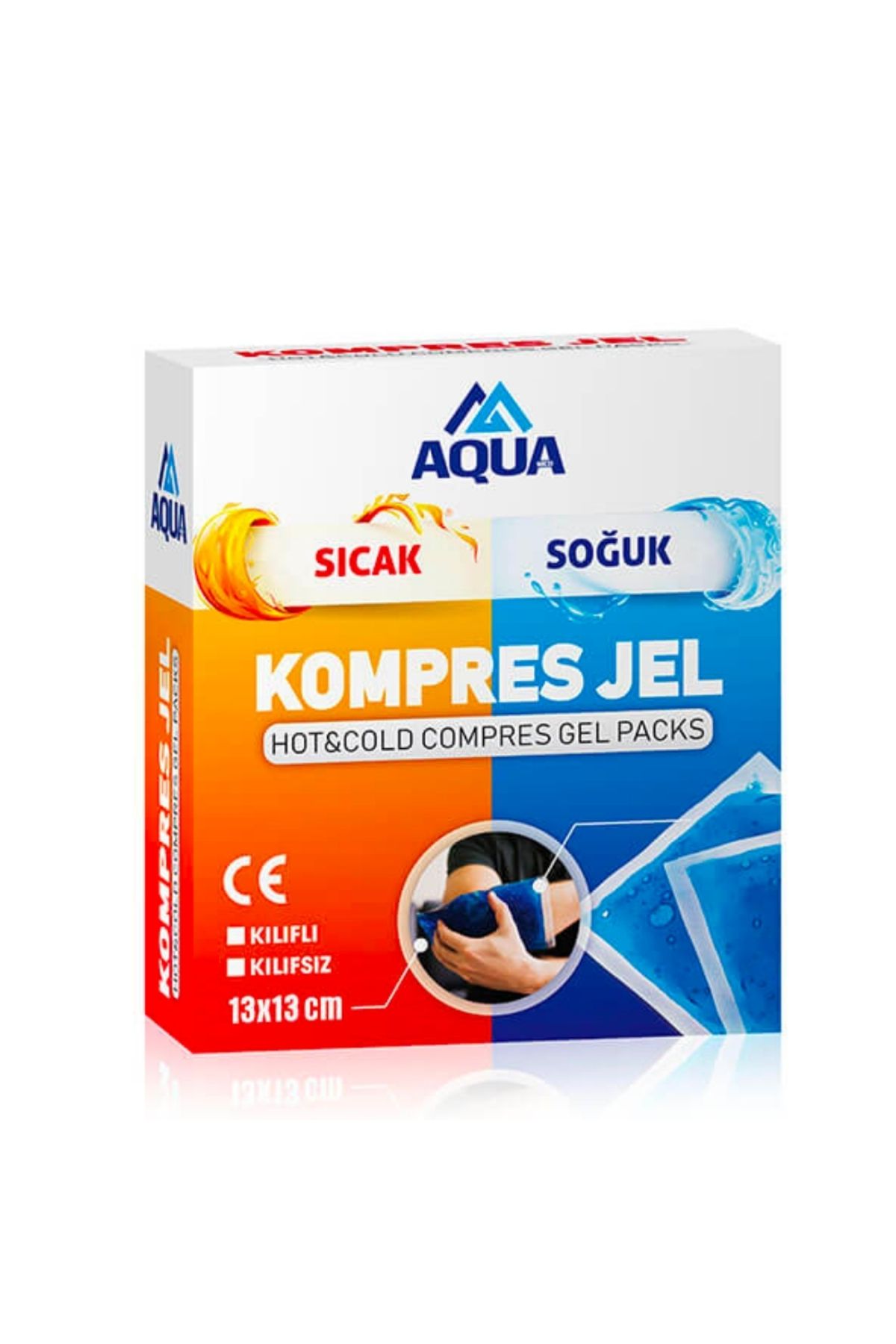 aqua medikal Aqua Sıcak Soğuk Kompres Jel 13x13 CM