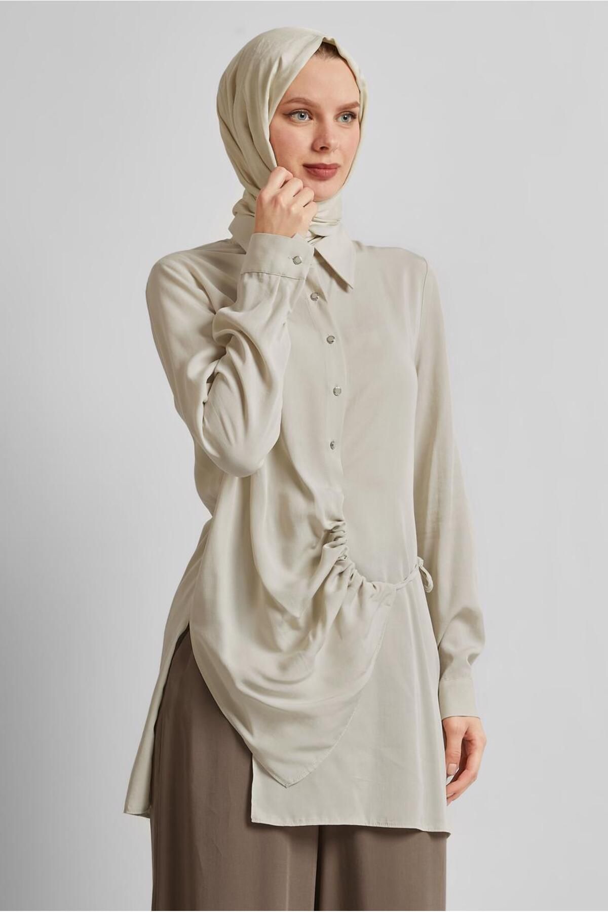 Alvina-Tunic with Binding Details 45352 1