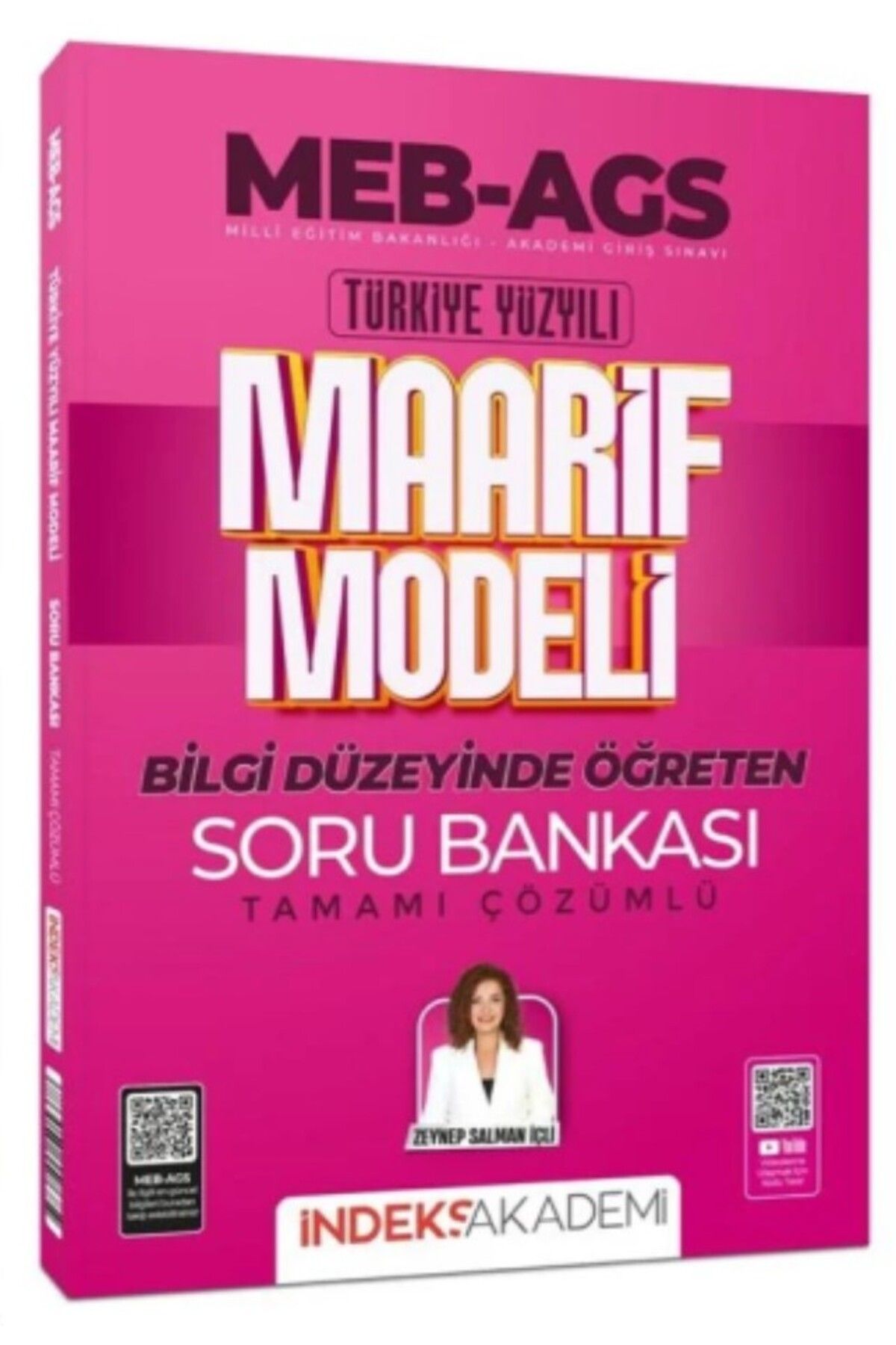 İndeks Akademi 2025 MEB-AGS Türkiye Yüzyılı Maarif Modeli Soru Bankası Çözümlü - Zeynep Salman İçli