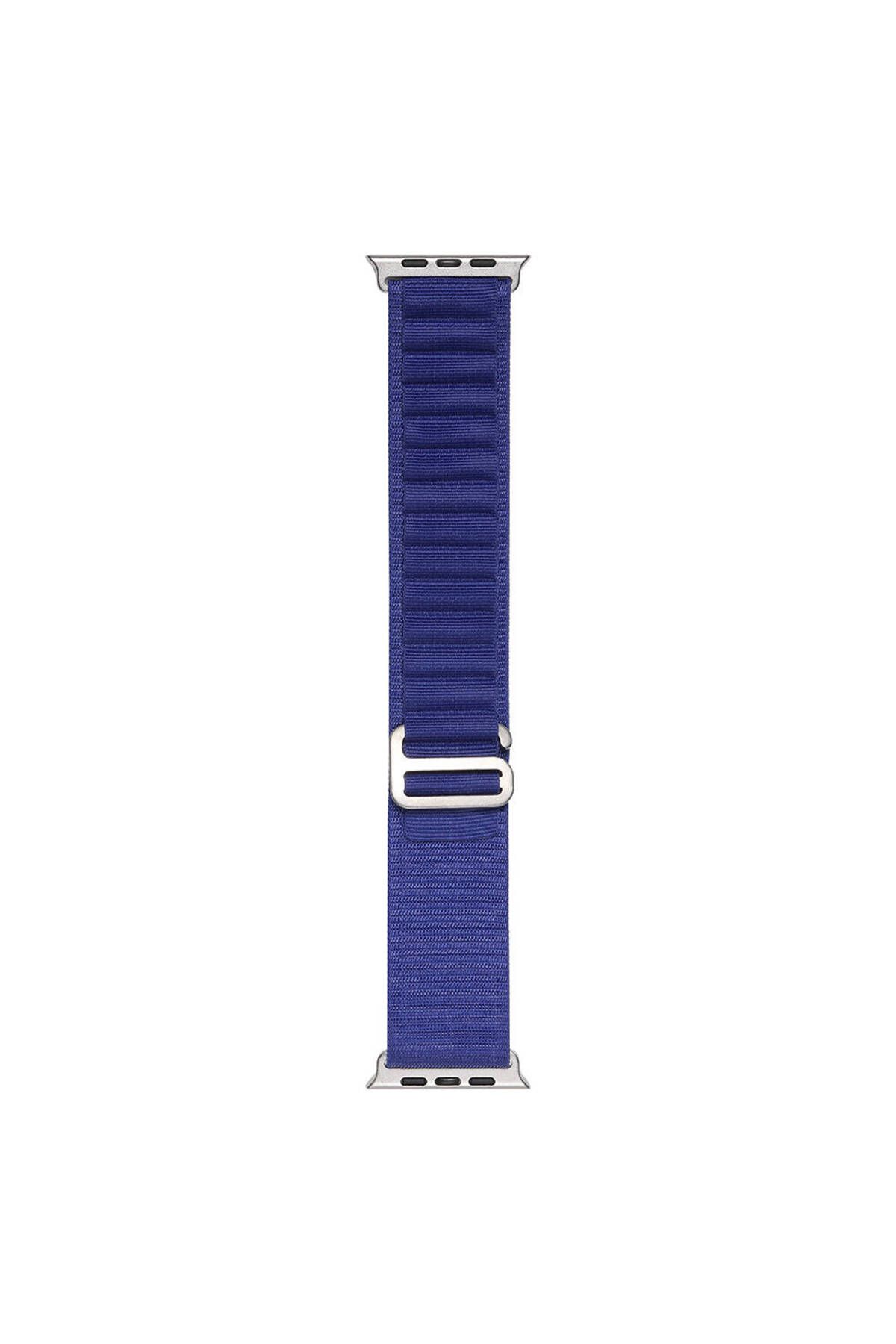 System Com Watch 44mm SYS- Band-74 Hasır Kordon-Mavi