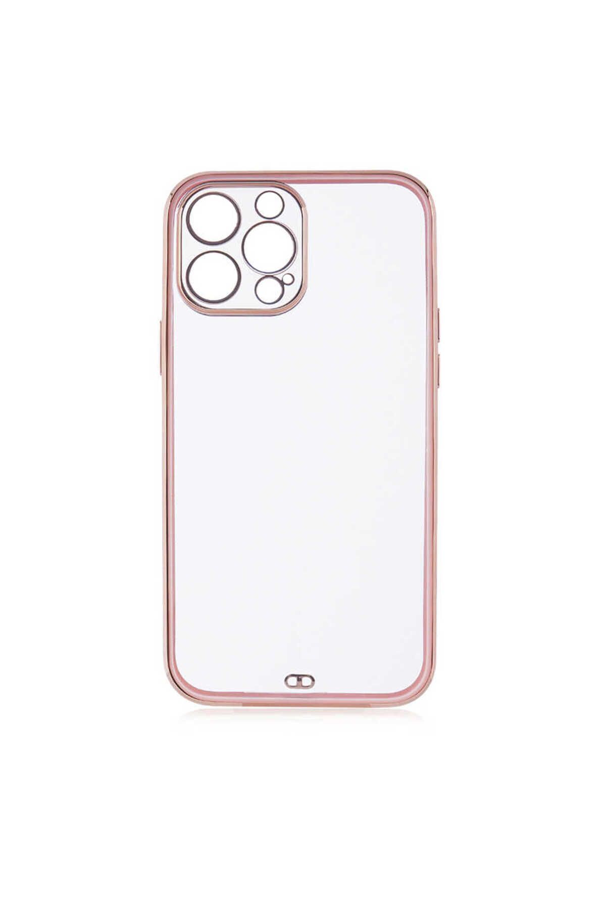 System Com-iPhone 12 Pro Max Compatible Sys Vo It Clear Case-Pink 1