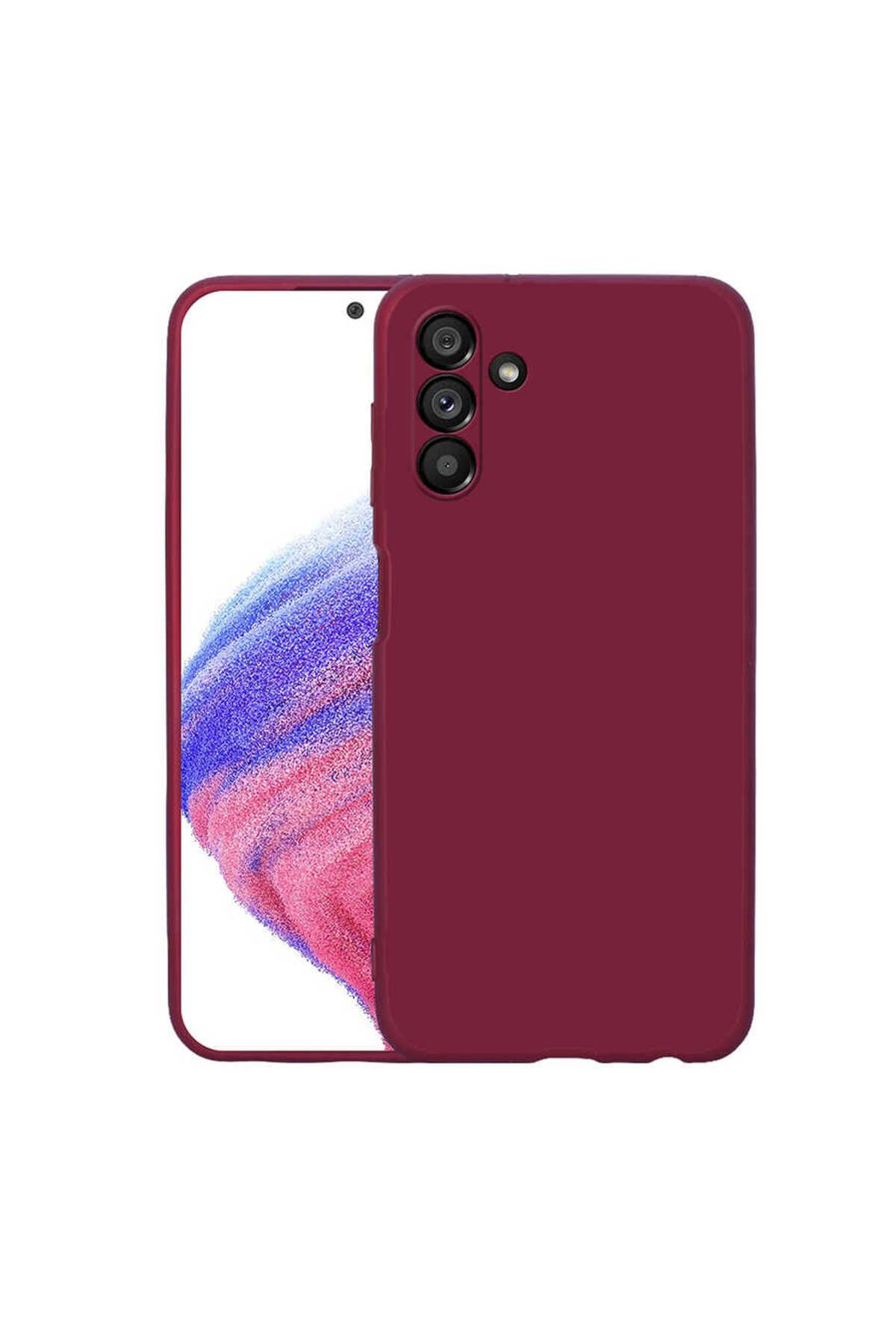System Com Galaxy A04S Kılıf SYS Mara Lansman Kapak - Koyu Mor