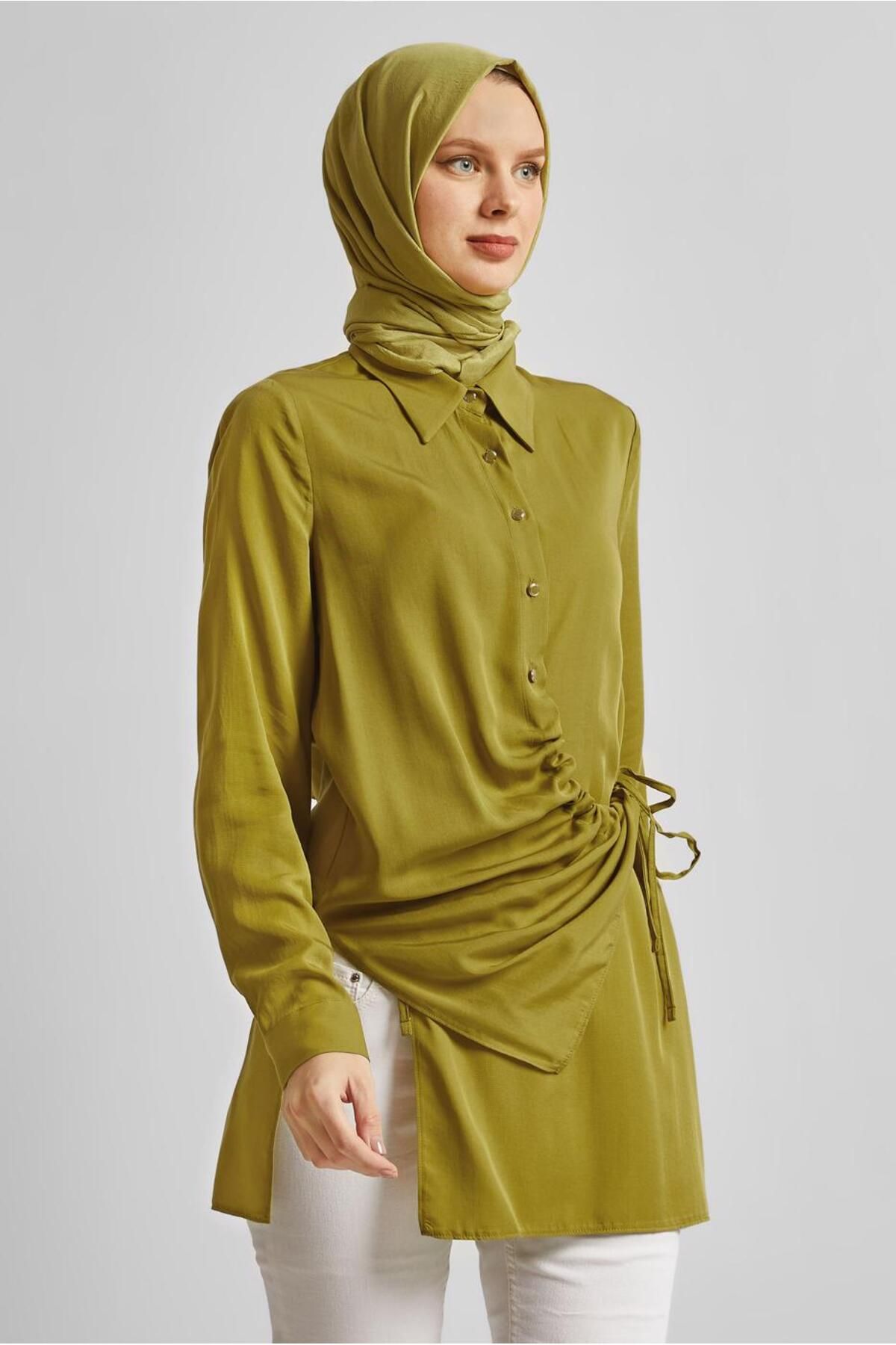 Alvina-Tunic with Binding Details 45352 3