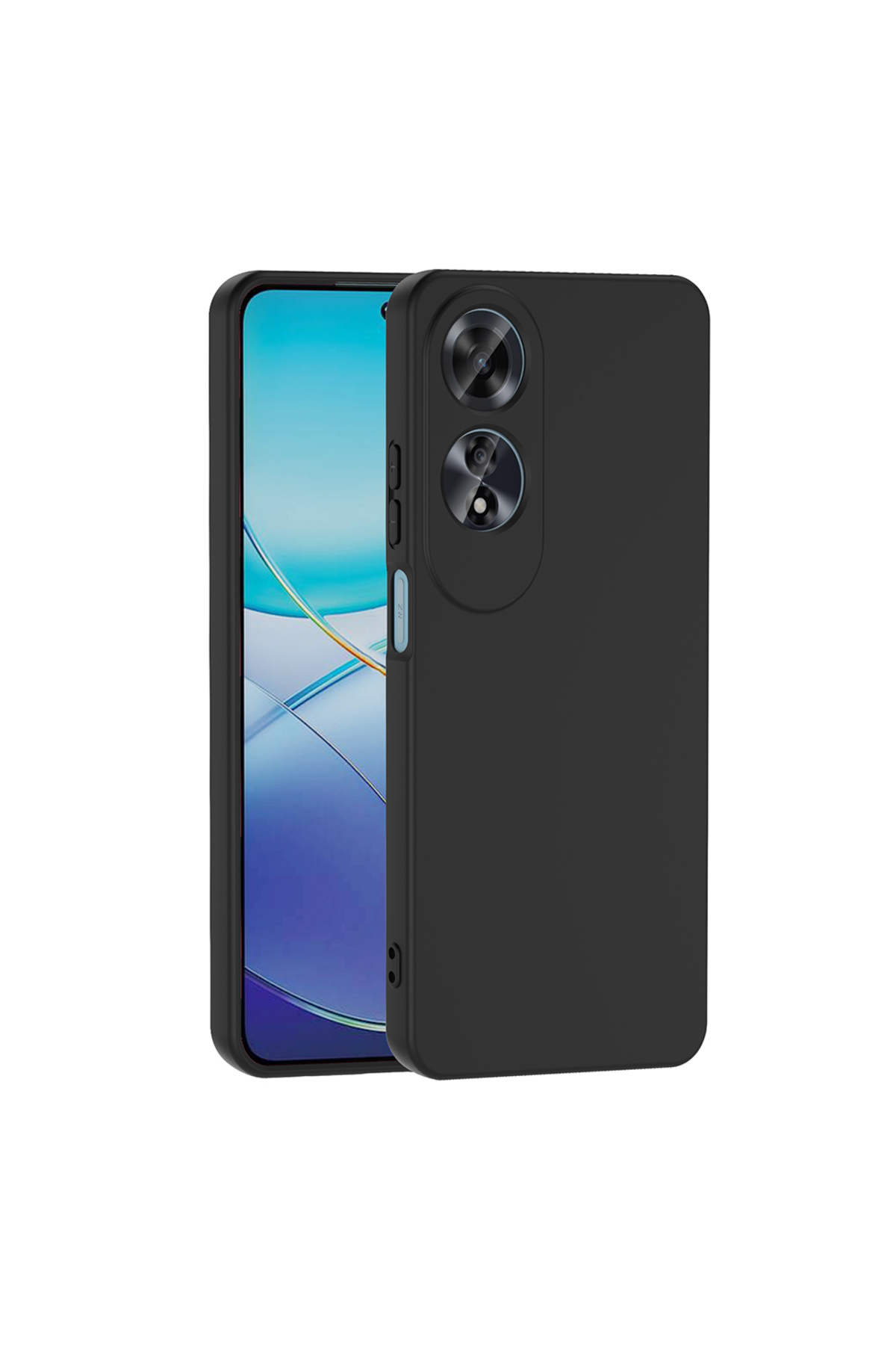 Oppo A60 Uyumlu SYS Mara Lansman Kapak-Siyah