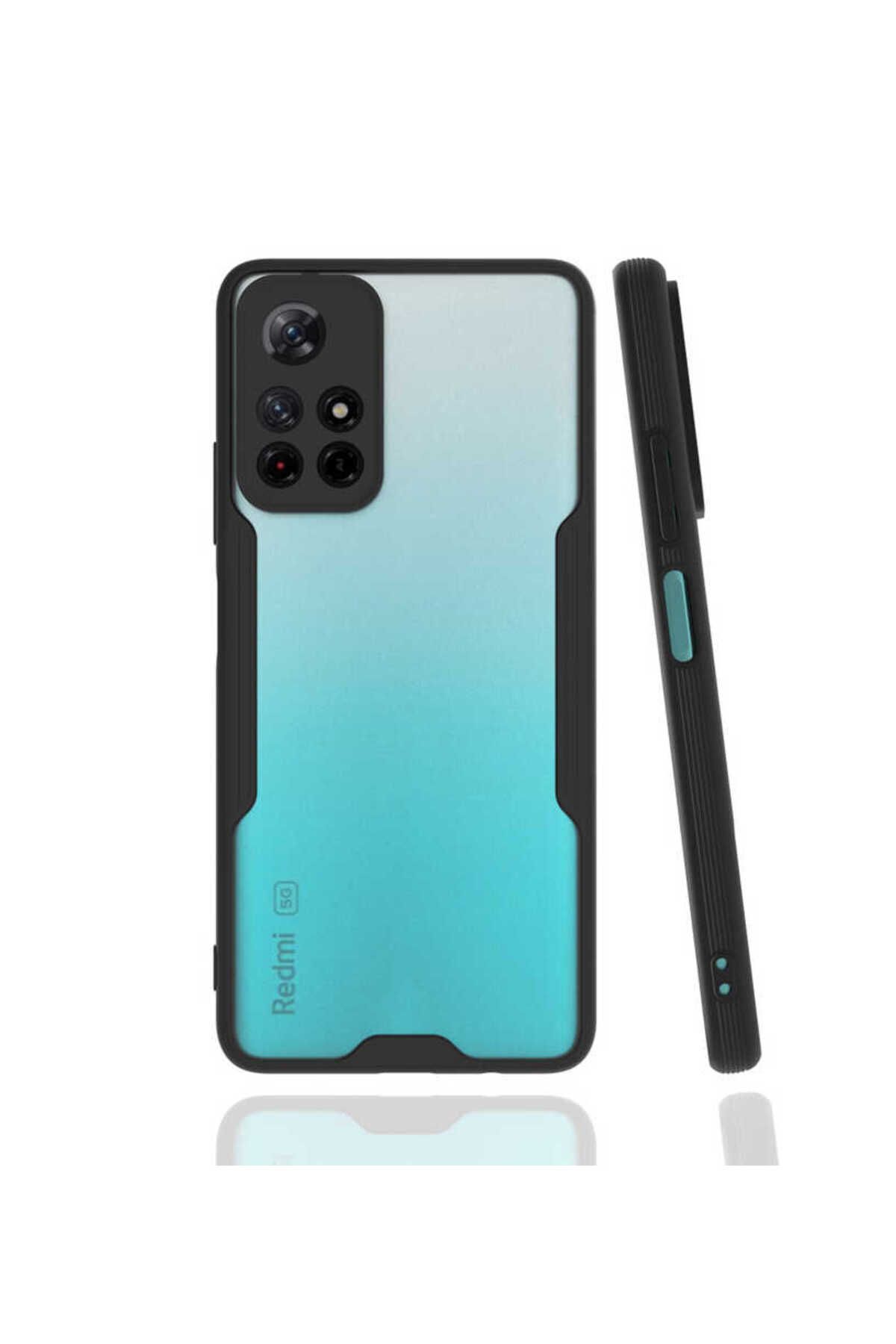 System Com Redmi Note 11T 5G Kılıf SYS Parfe Kapak - Siyah