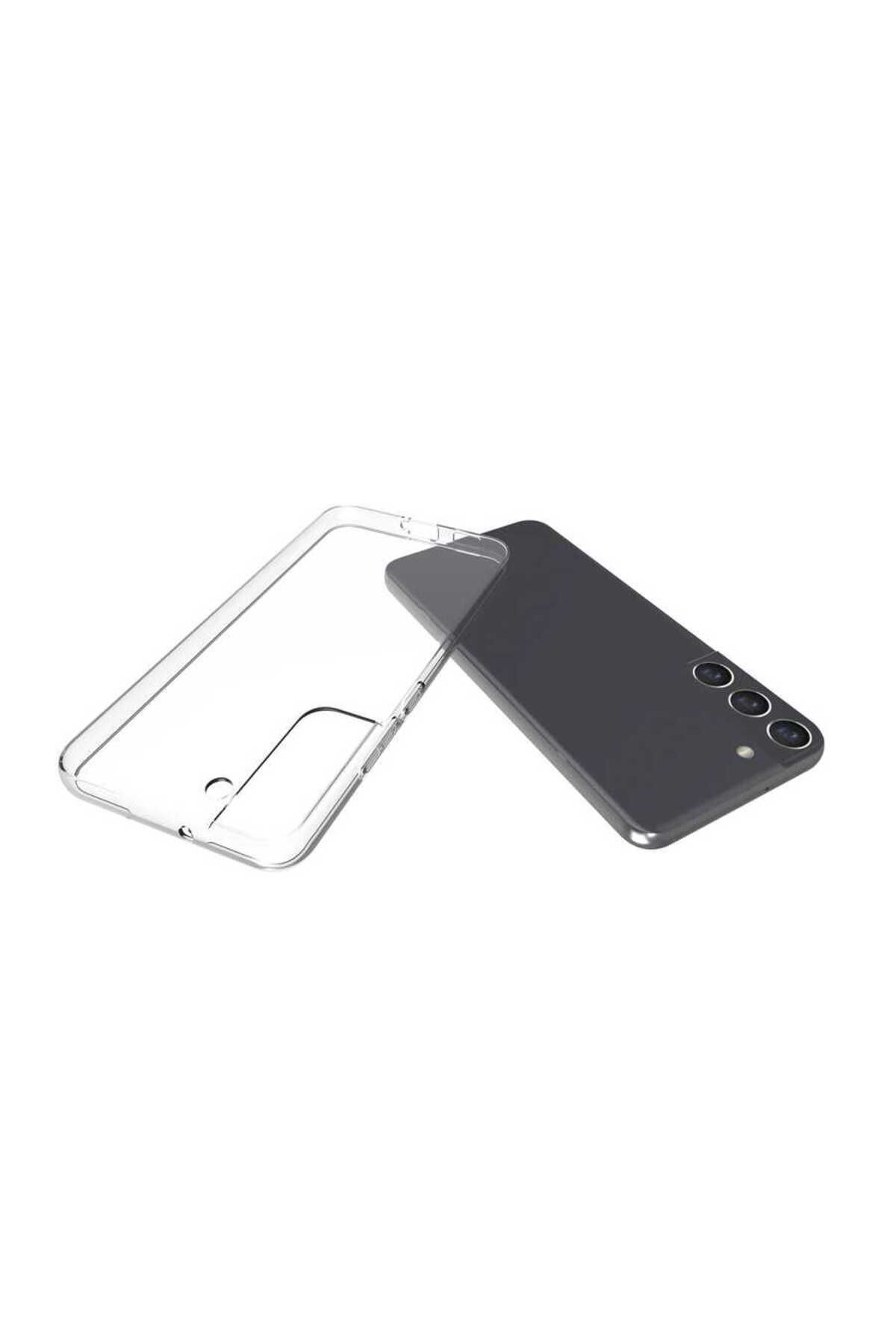 System Com Galaxy S22 Plus Kılıf SYS Süper Silikon Kapak - Renksiz