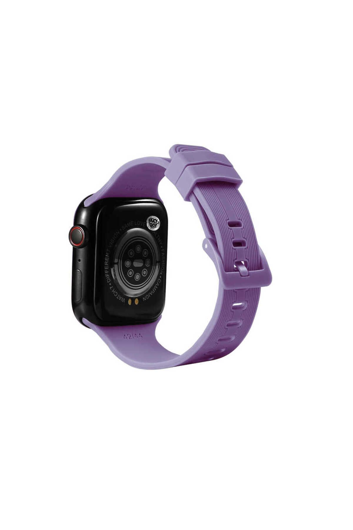 System Com Watch 44mm KRD-23 Uyumlu SYS Kordon-Lila