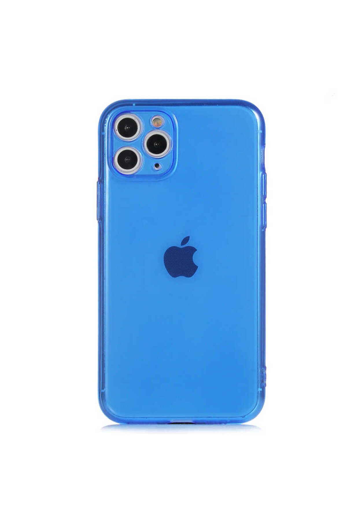 System Com iPhone 11 Pro Uyumlu SYS Mun Silikon-Lacivert