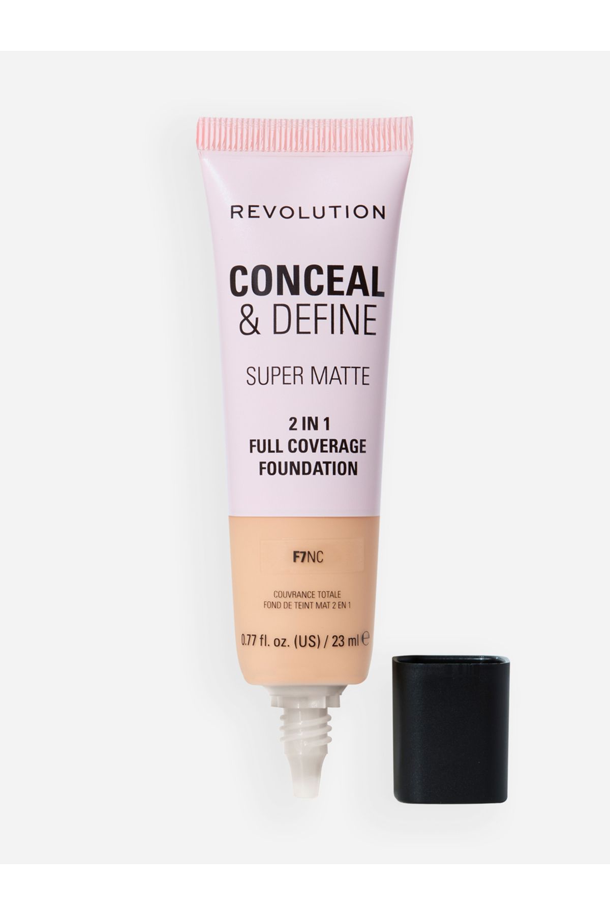 Revolution-Conceal and Define Full Coverage Foundation F7NC - 23ml 1