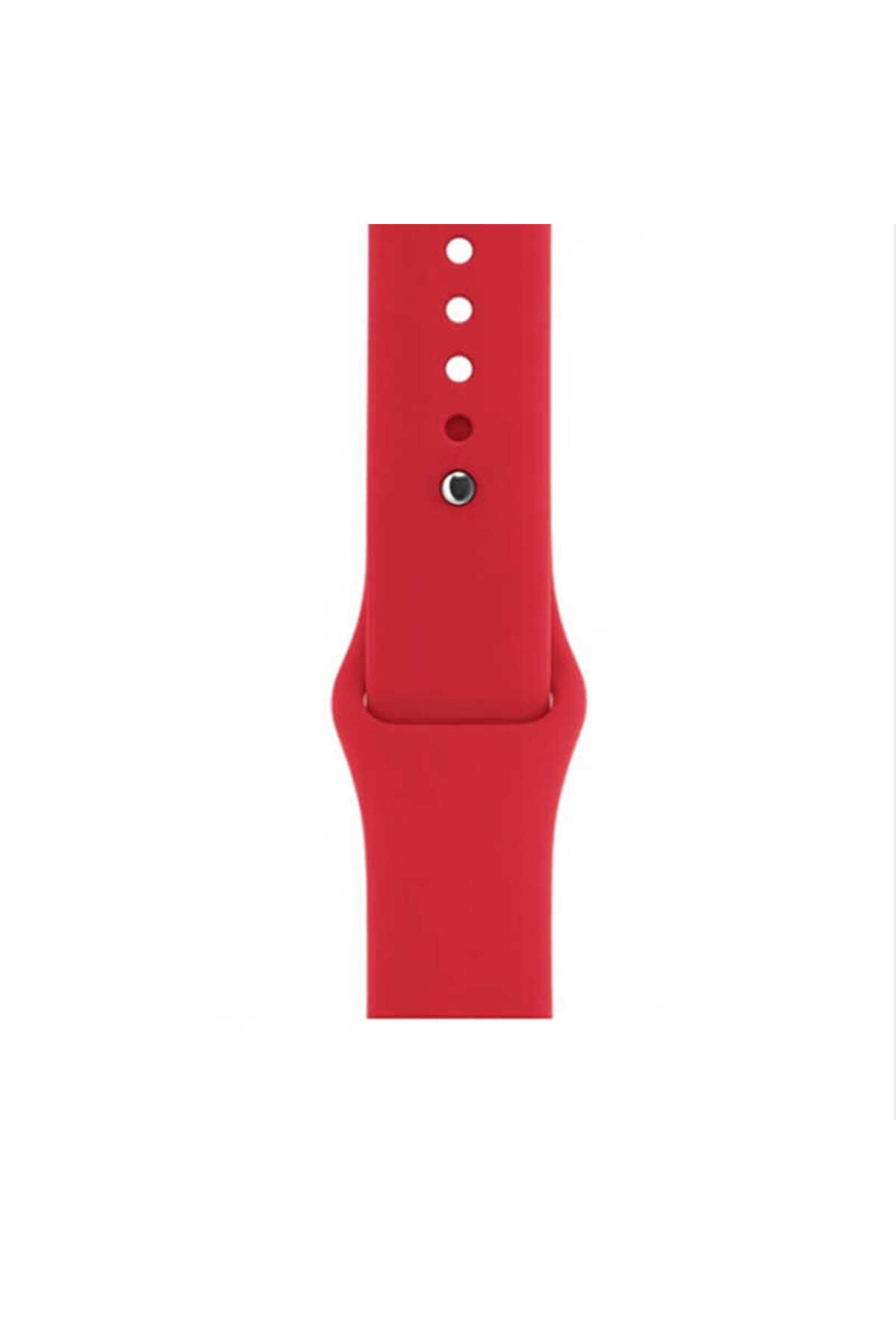 System Com Watch 38mm Uyumlu Klasik SYS Kordon-Kırmızı