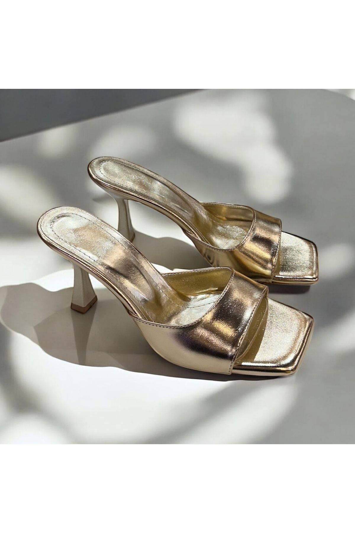 runa shoes Topuklu terlik rugan terlik