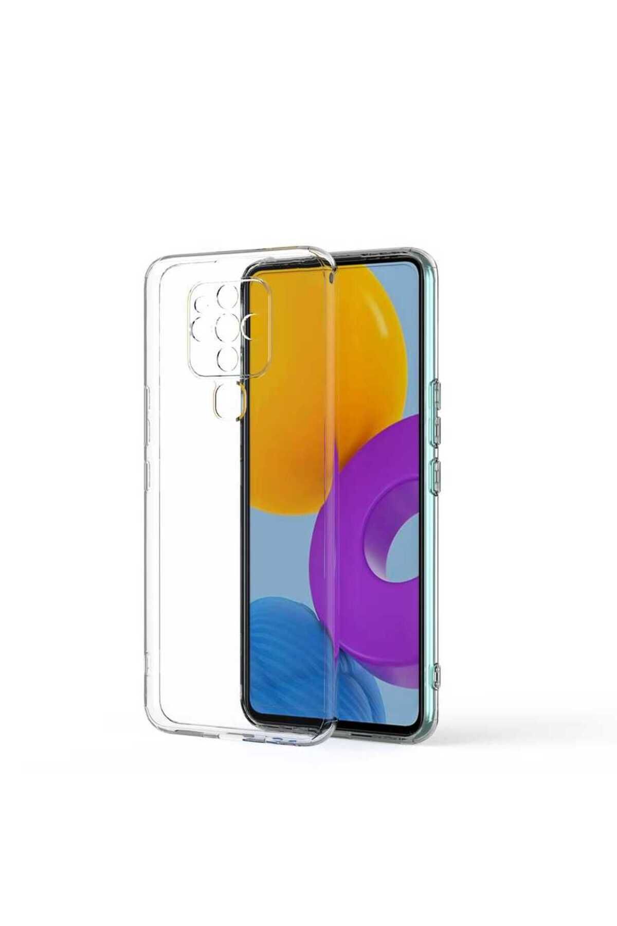 System Com Tecno Camon 16 Kılıf SYS Kamera Korumalı Süper Silikon Kapak - Renksiz