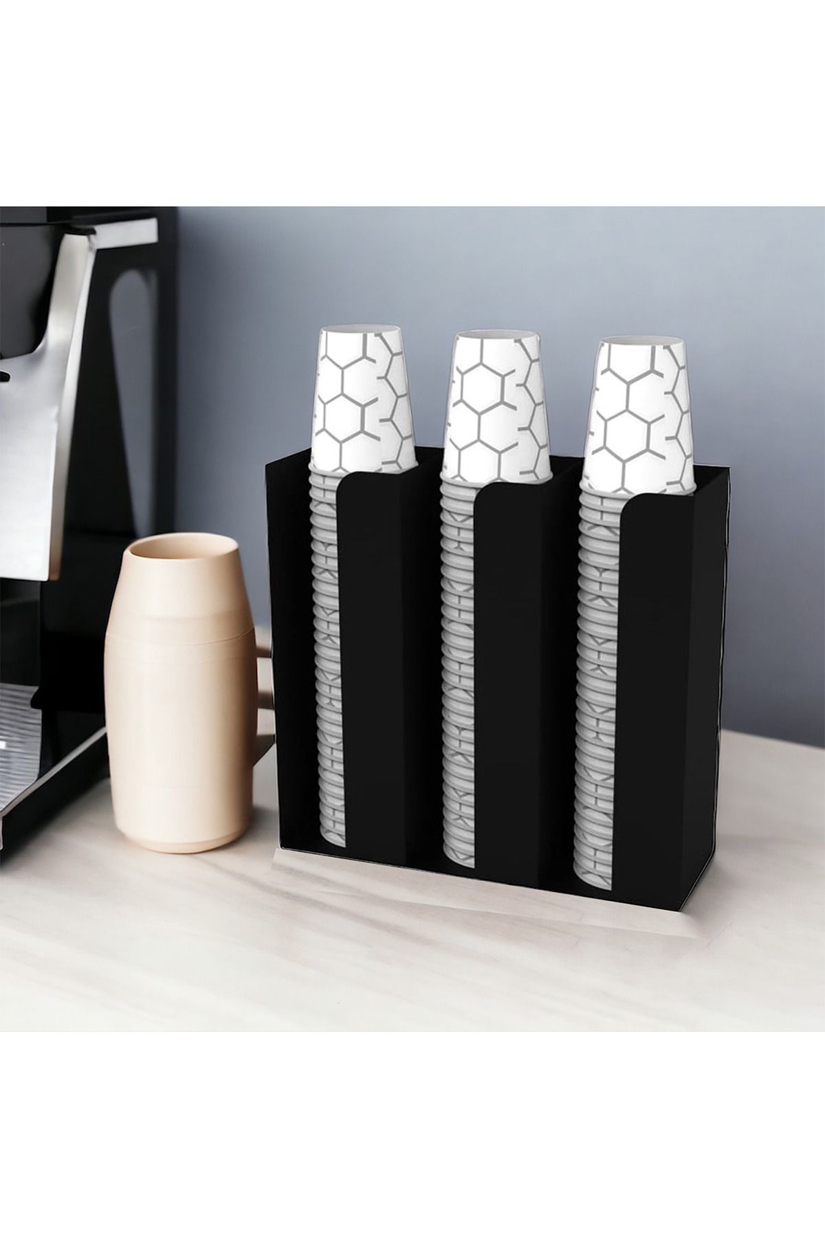 makro avs 3 Bölmeli Karton Bardaklık Organizer