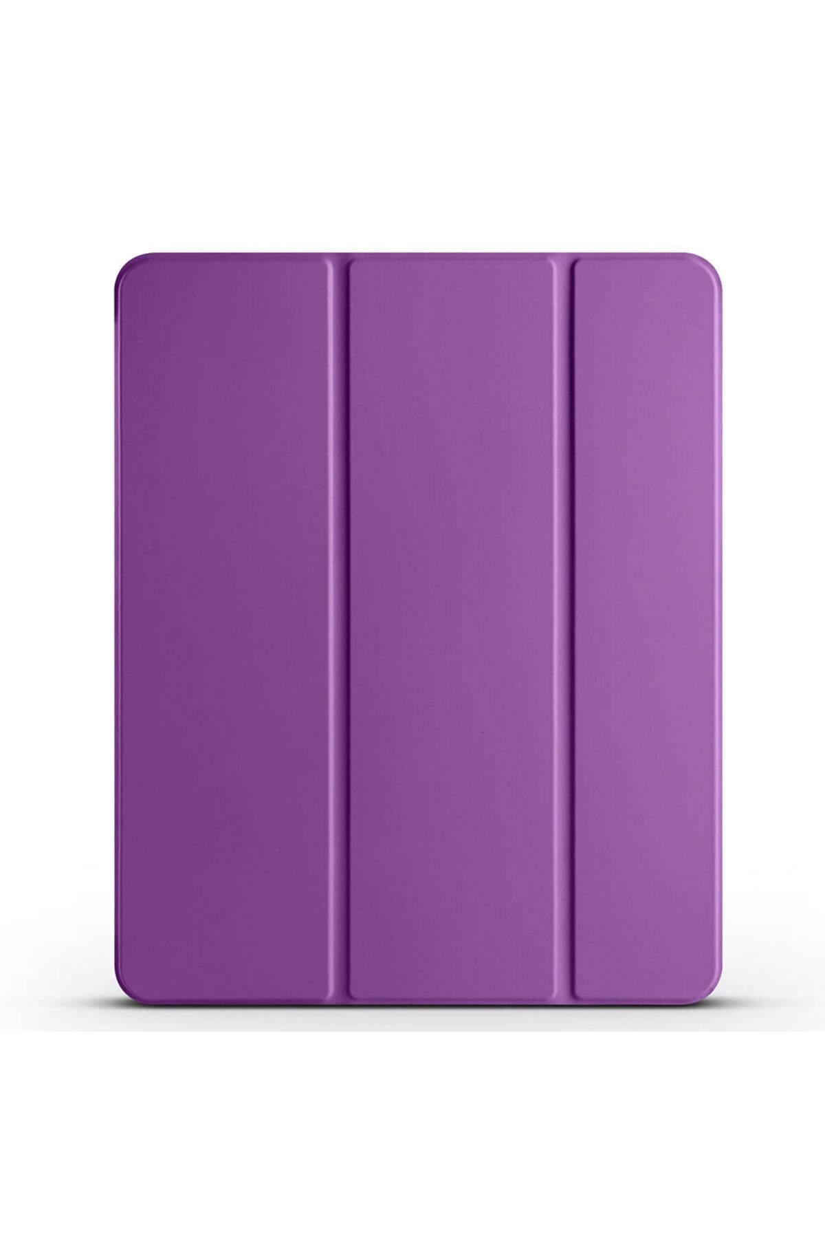 UMEYIR iPad Air 11 2025 M3 SYS Smart Cover Kalem Bölmeli Standlı 1-1 Kılıf - Mor