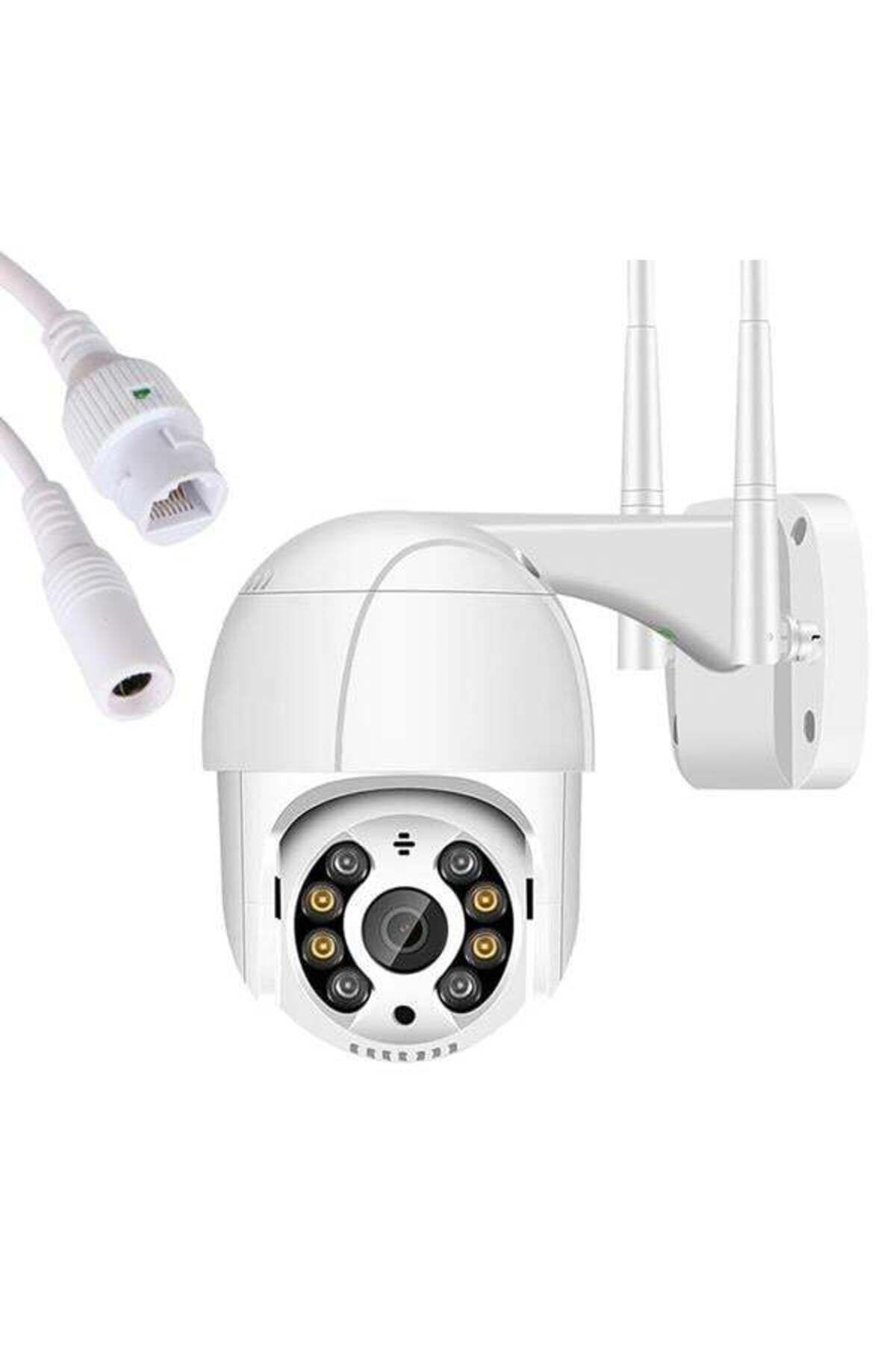 Modafiks Powermaster PM-26198 Dış Mekan Wifi/POE Ethernet Kamera 4MP 1080P ICSEE