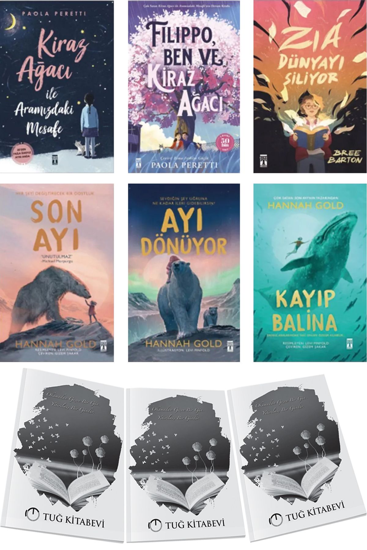 Genç Timaş Kiraz Ağacı İle-Filippo, Ben ve Kiraz Ağacı-Zia Dünyayı Siliyor-Son Ayı-Ayı Dönüyor-Kayıp Balina