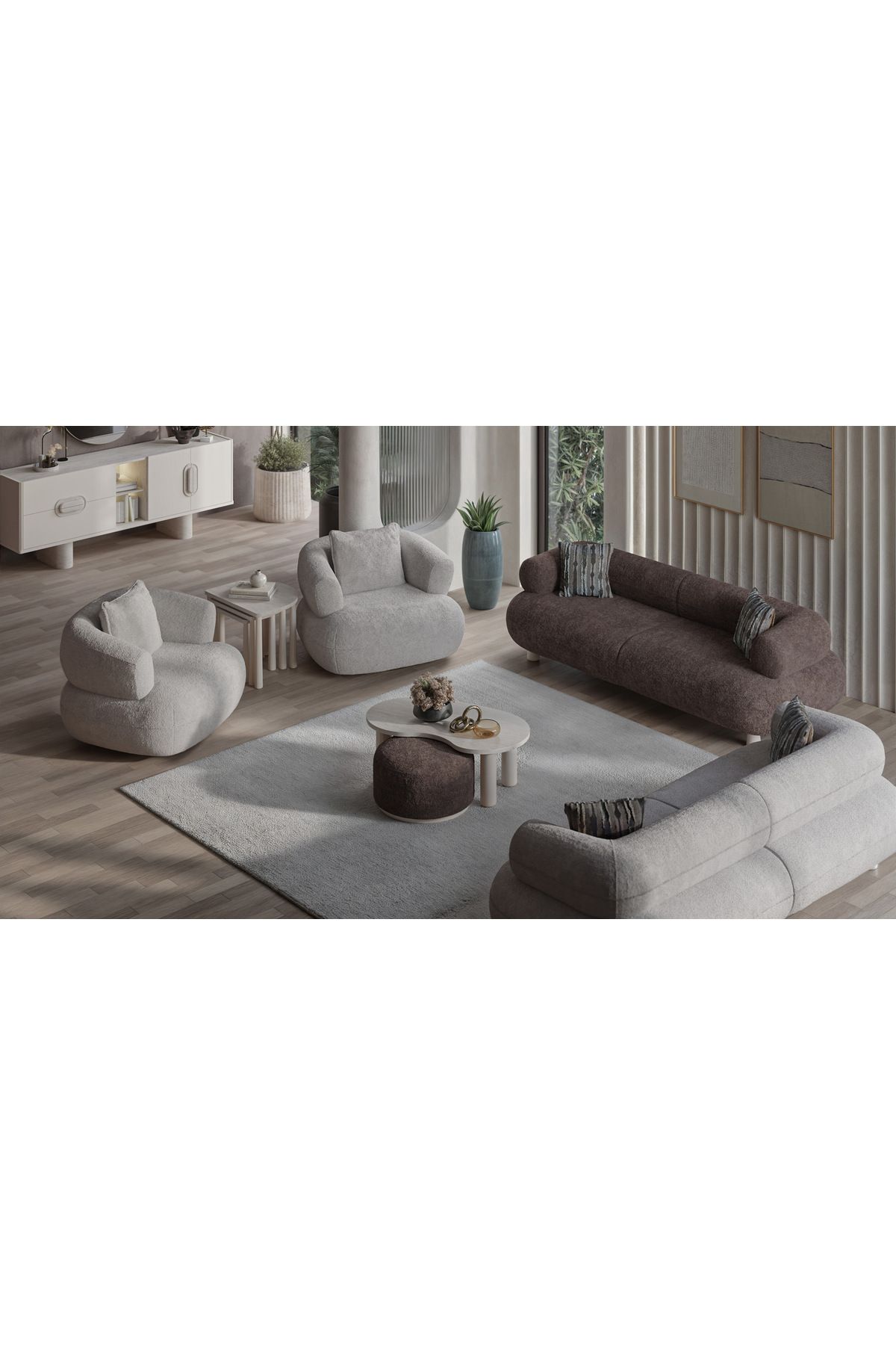 Weltew Home Traverta Koltuk Takımı