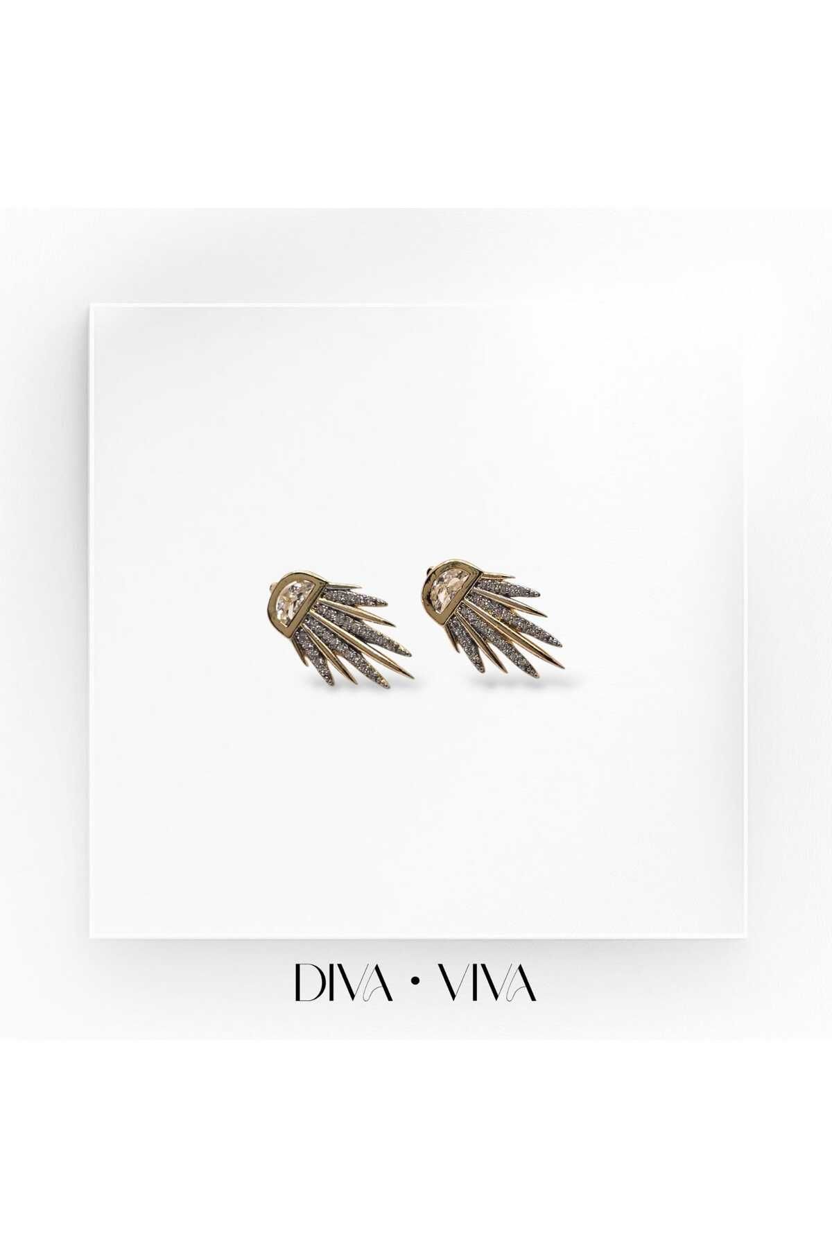 DivaViva Diva Viva - Mini Serenity Kadın Küpe