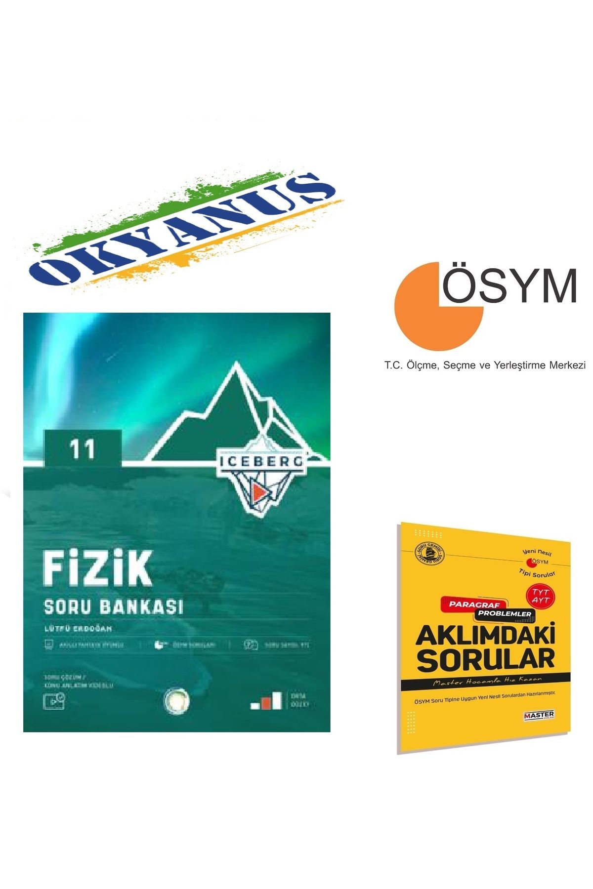 Okyanus Yayınları Okyanus Yayıncılık 11. Sınıf İceberg Fizik Soru Bankası
