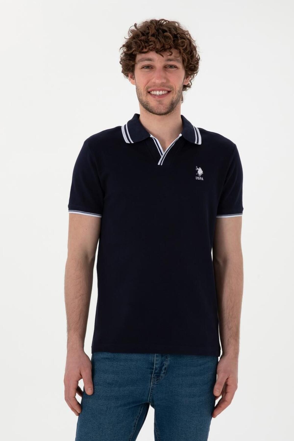 Polo Erkek Slim Fit Polo Yaka Basic Tişört