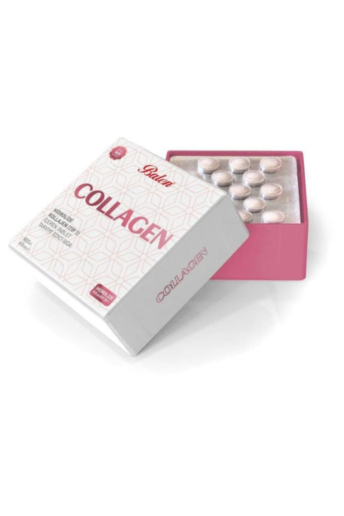 Balen Collagen Hidrolize Kollagen (TİP 1) 800 Mg 60 Tablet