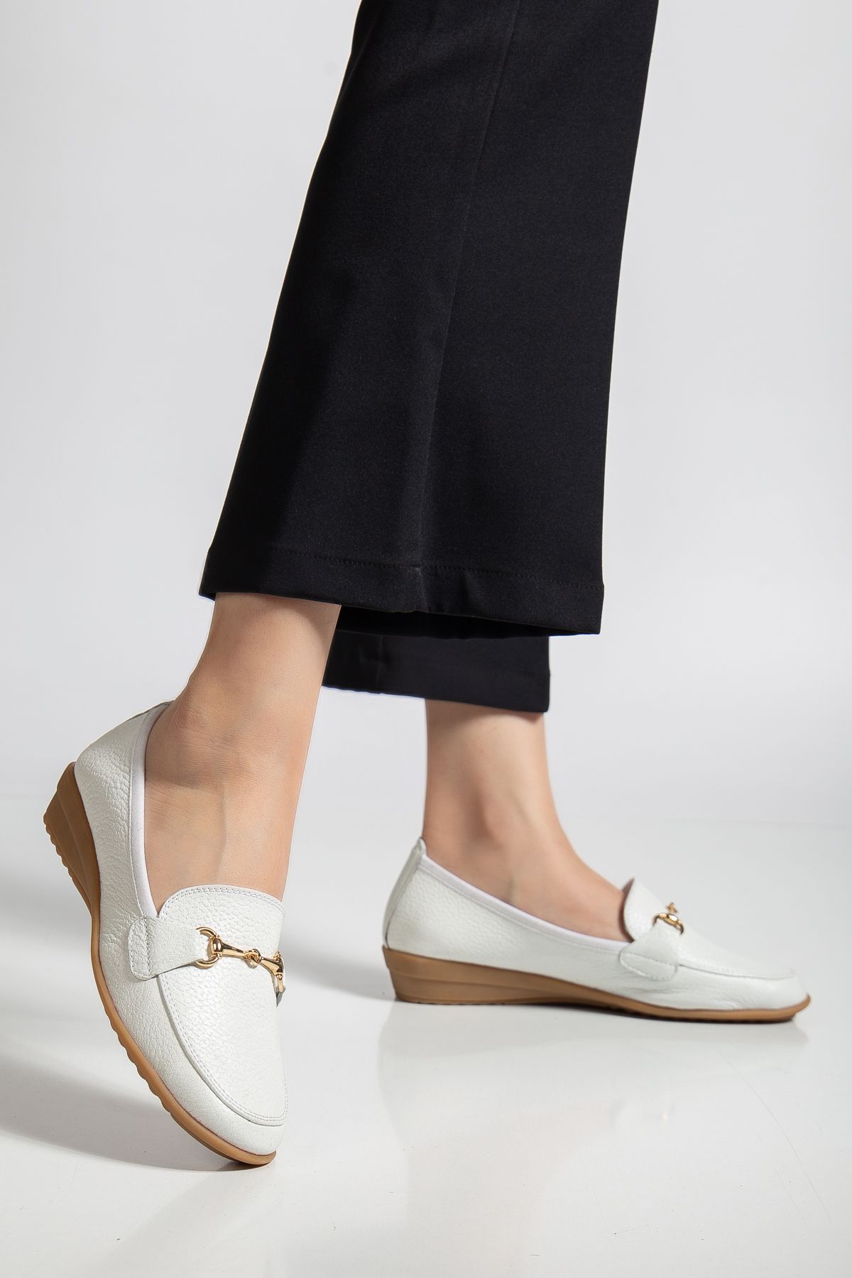 Elile Shoes-Παπούτσια Loafer με μαλακή σόλα από γνήσιο δέρμα 5