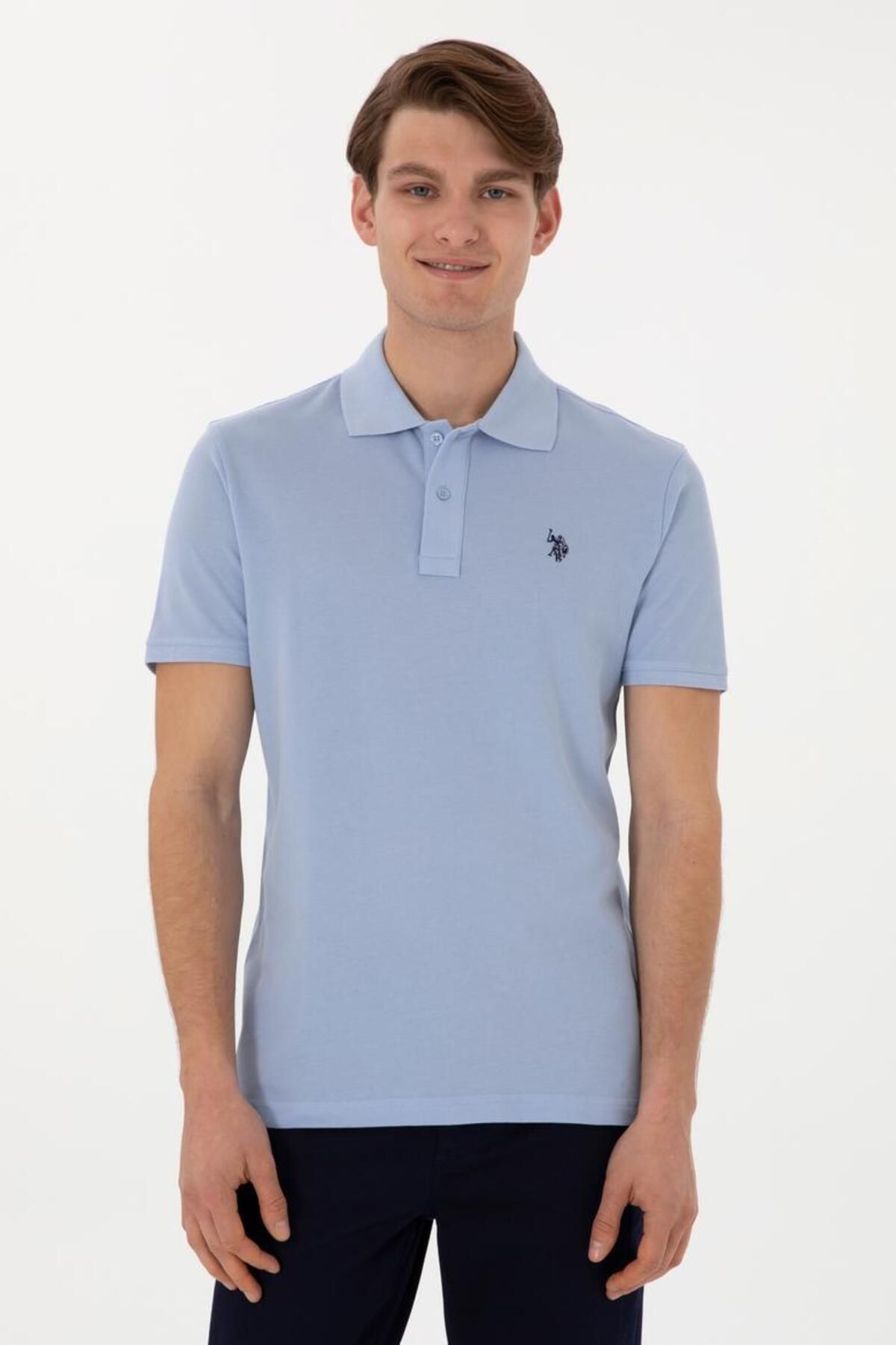 Polo Erkek Slim Fit Polo Yaka Basic Tişört