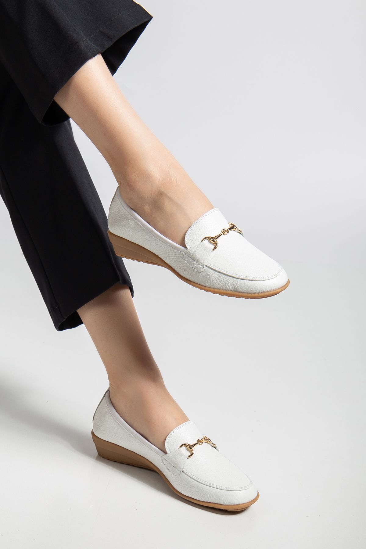 Elile Shoes-Παπούτσια Loafer με μαλακή σόλα από γνήσιο δέρμα 4