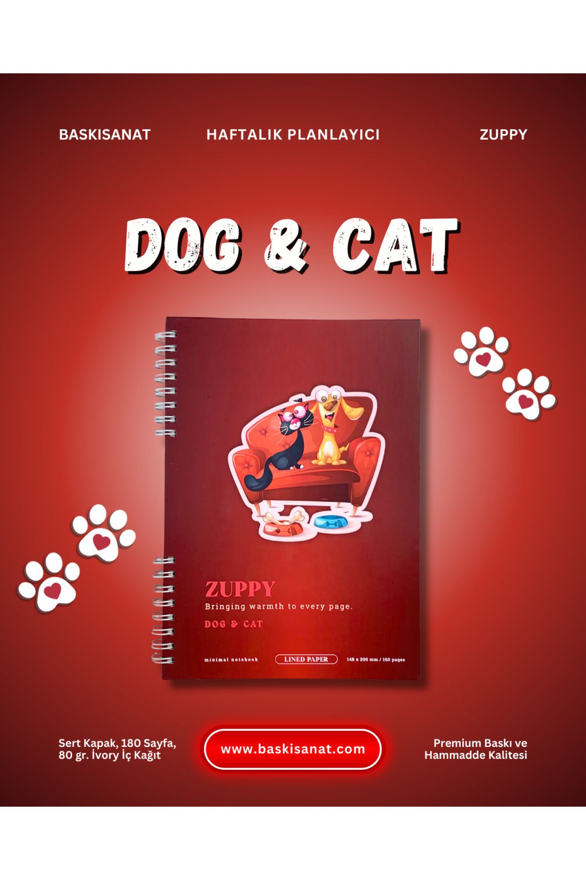 BASKISANAT Zuppy - Dog & Cat