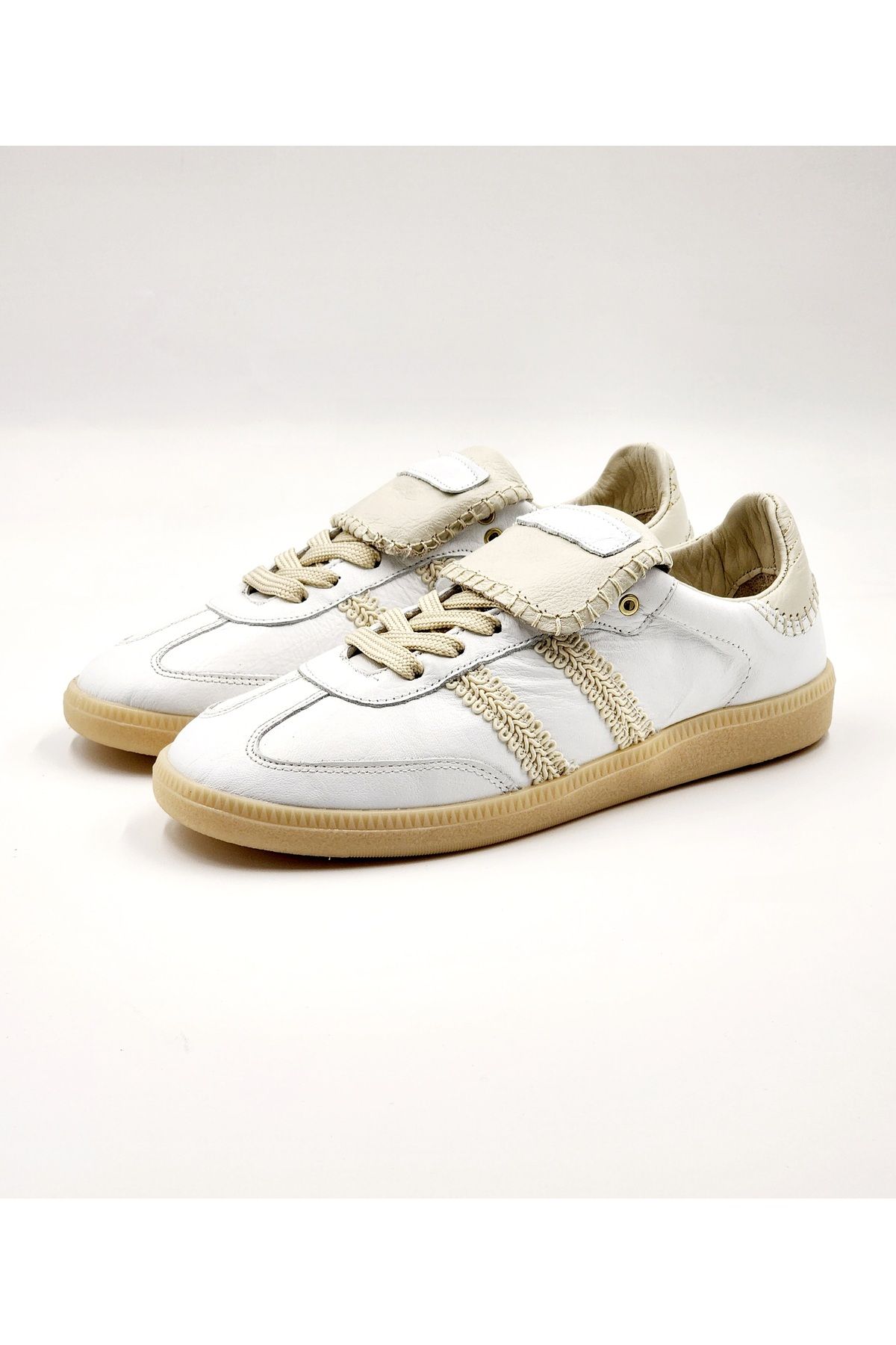 Ega ayakkabı Hakiki deri kadın sneaker