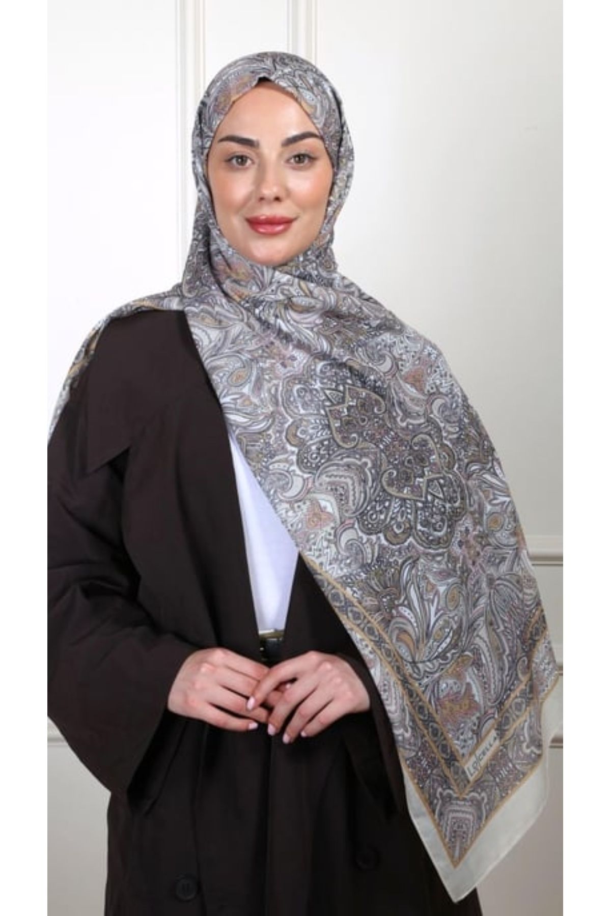 locella Desenli Pamuk Vual Şal