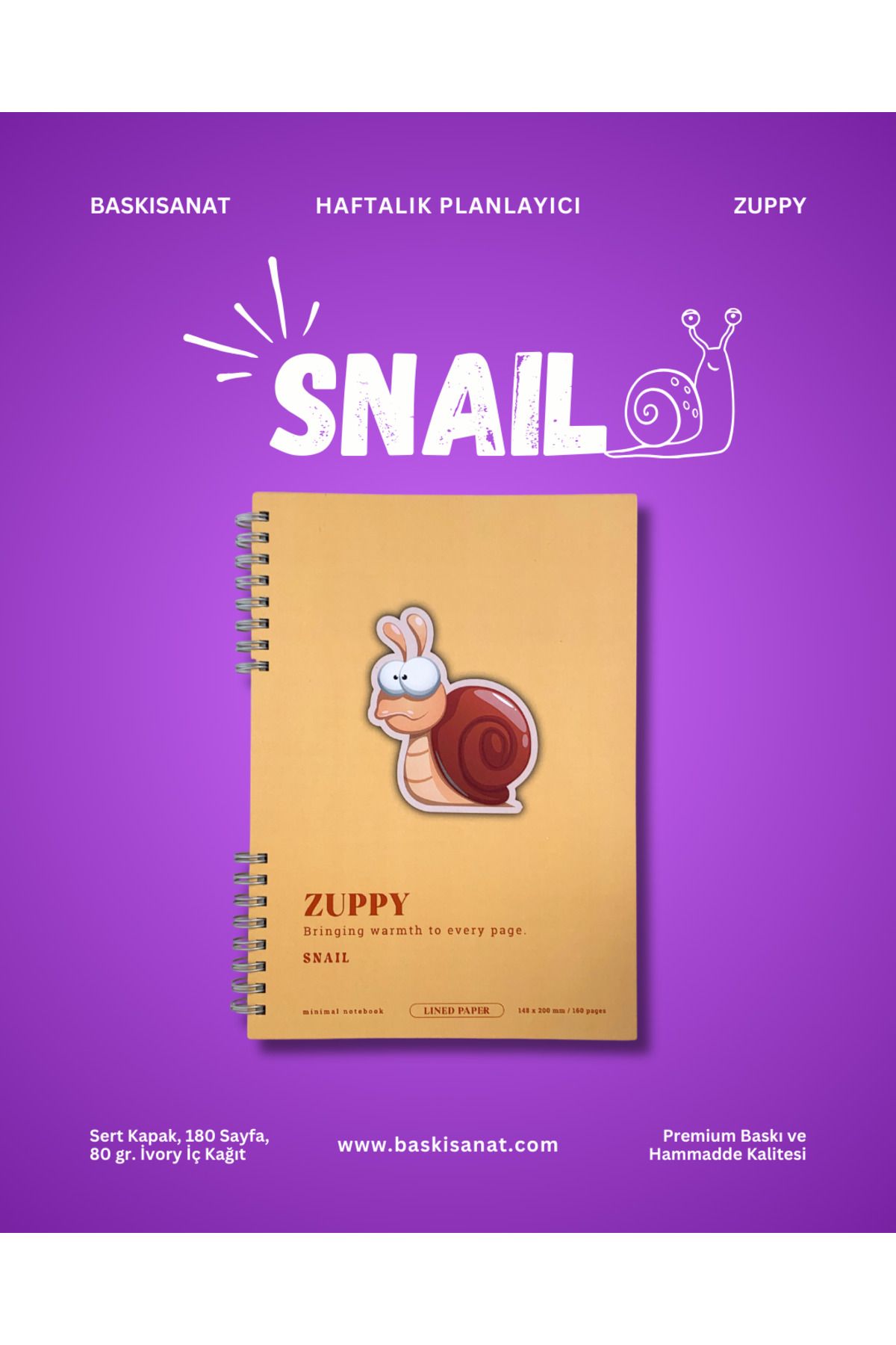 BASKISANAT Zuppy - Snail