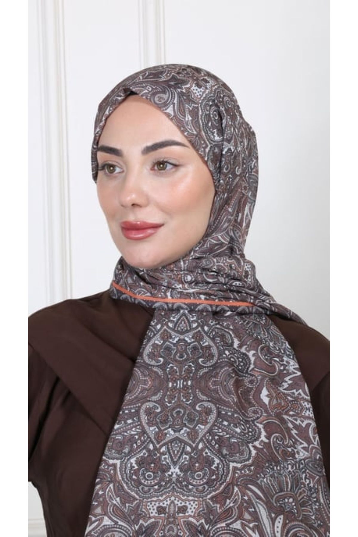 locella Desenli Pamuk Vual Şal