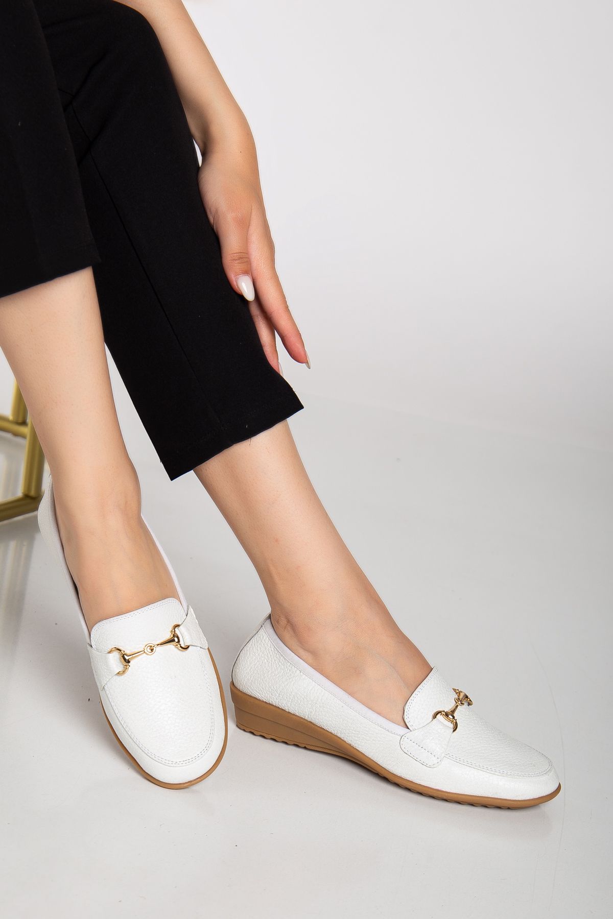 Elile Shoes-Παπούτσια Loafer με μαλακή σόλα από γνήσιο δέρμα 2