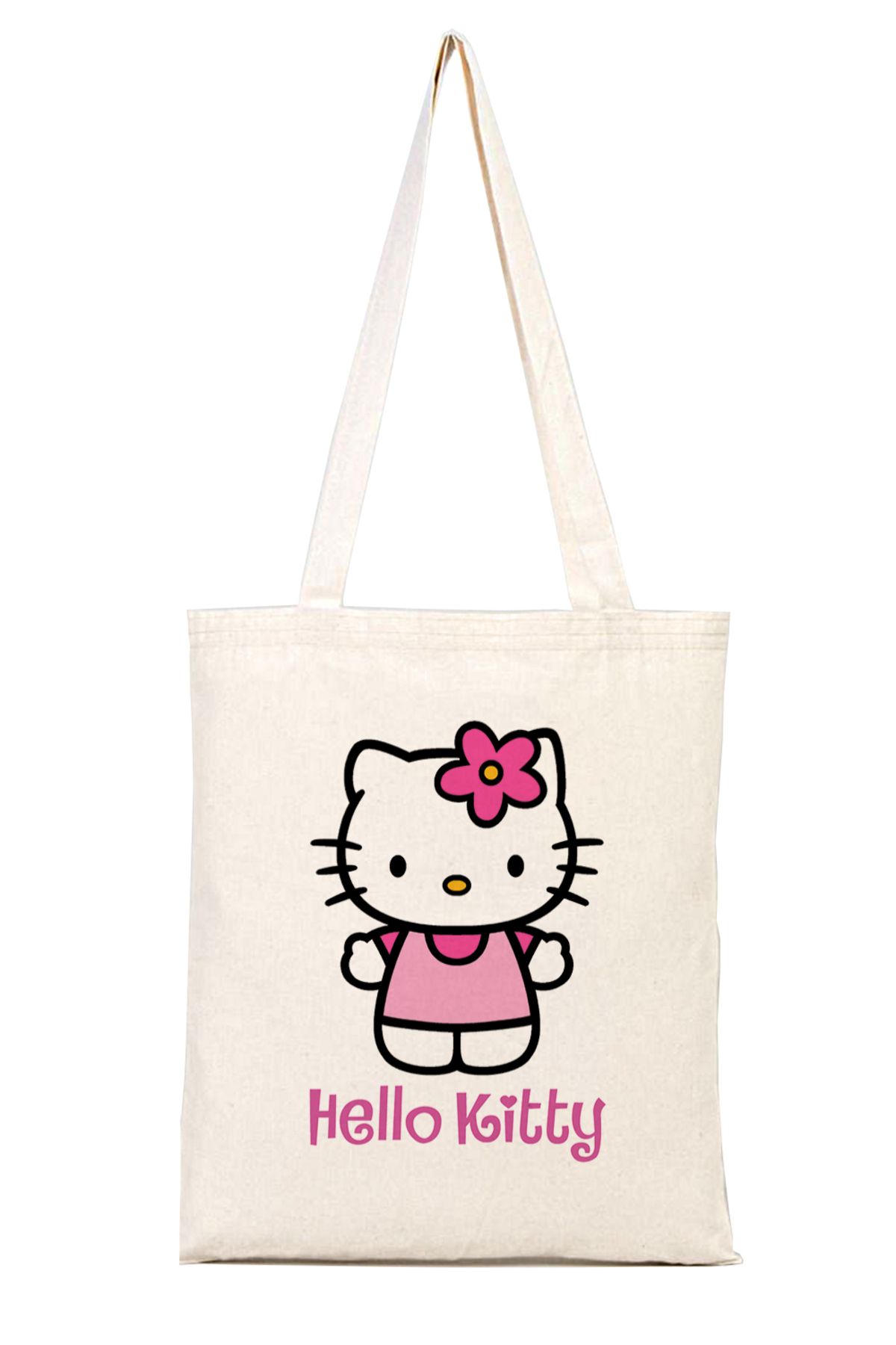 iyi fikirler Hello Kitty Bez Omuz Çantası