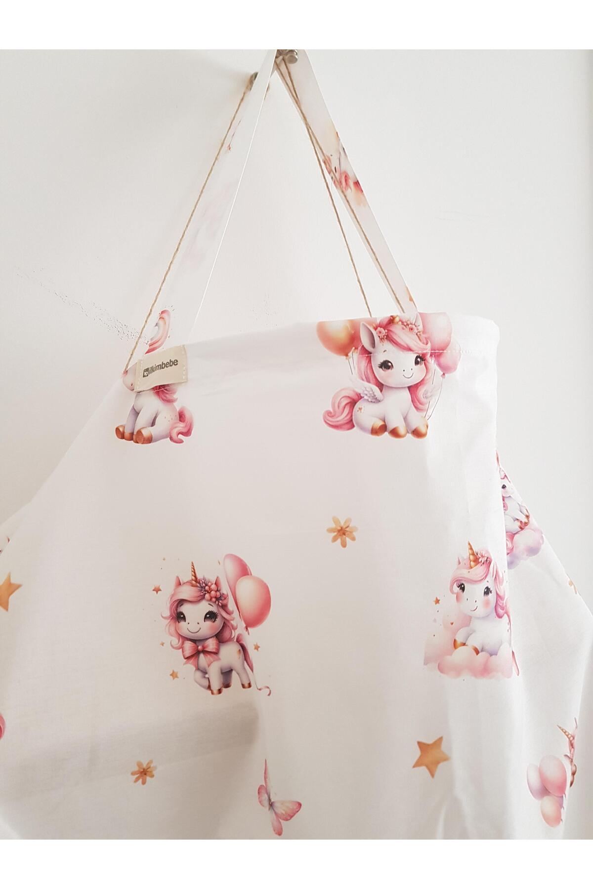 ib ilkimbebe Emzirme Önlüğü Konforlu Balenli , Puset Örtüsü - 70x100 Cm , Anne Bebek Ürünleri, Yenidoğan fotoğrafı 2 (önizleme)